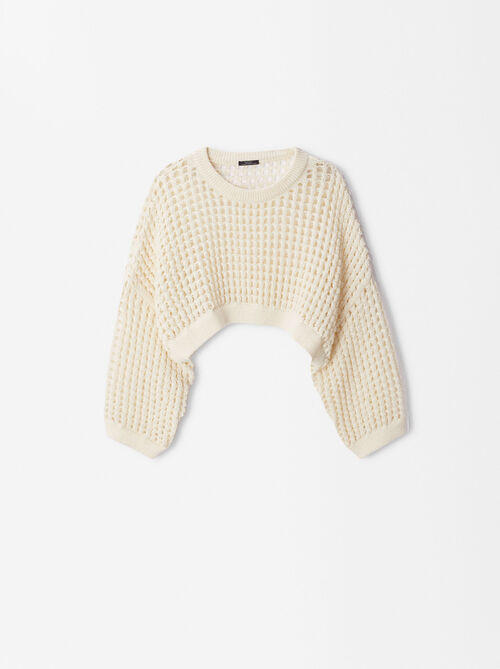 Online Exclusive - Pull En Maille À Col Rond