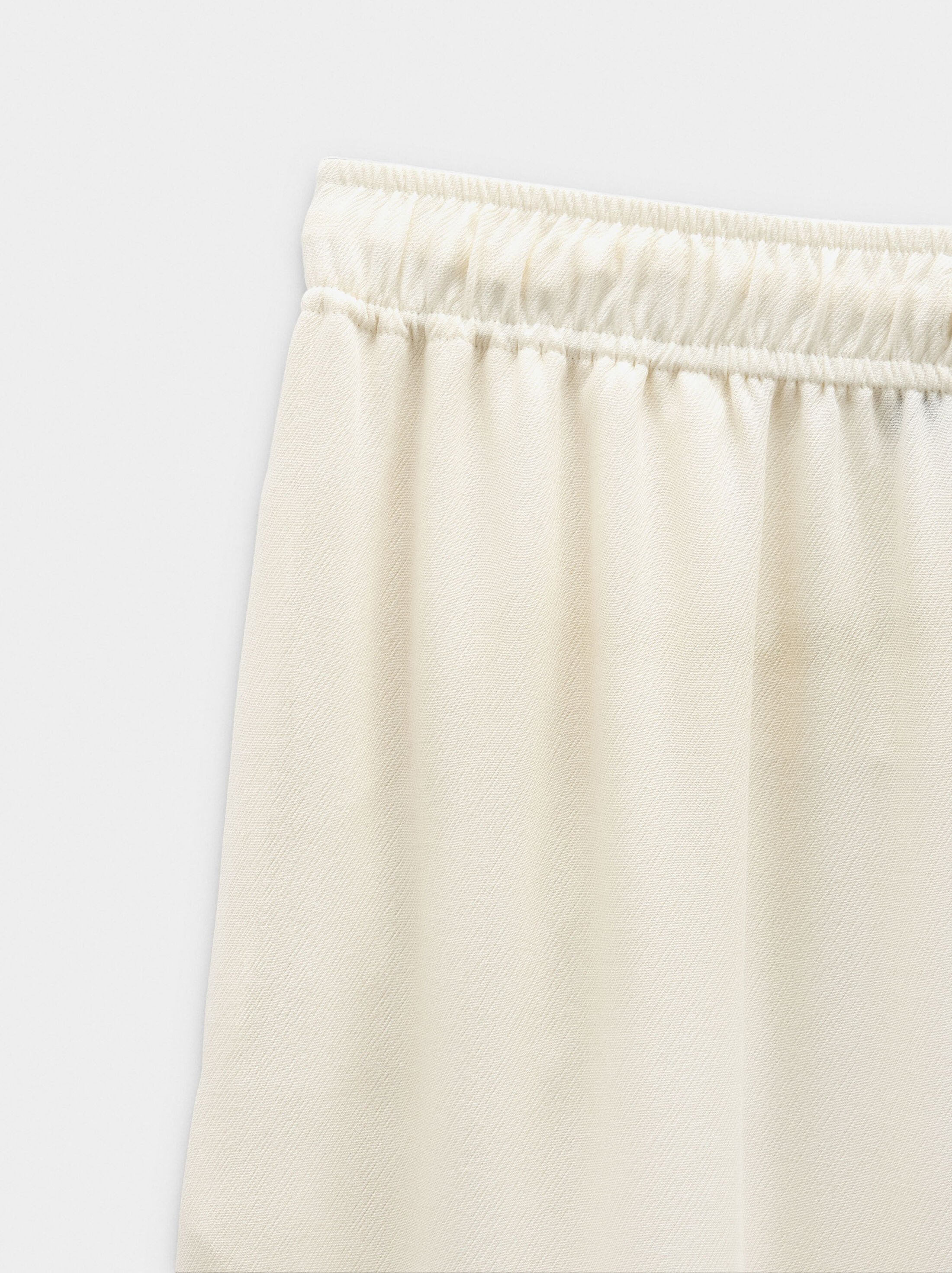 Trousers of lyocell with elastic waist image number 6.0