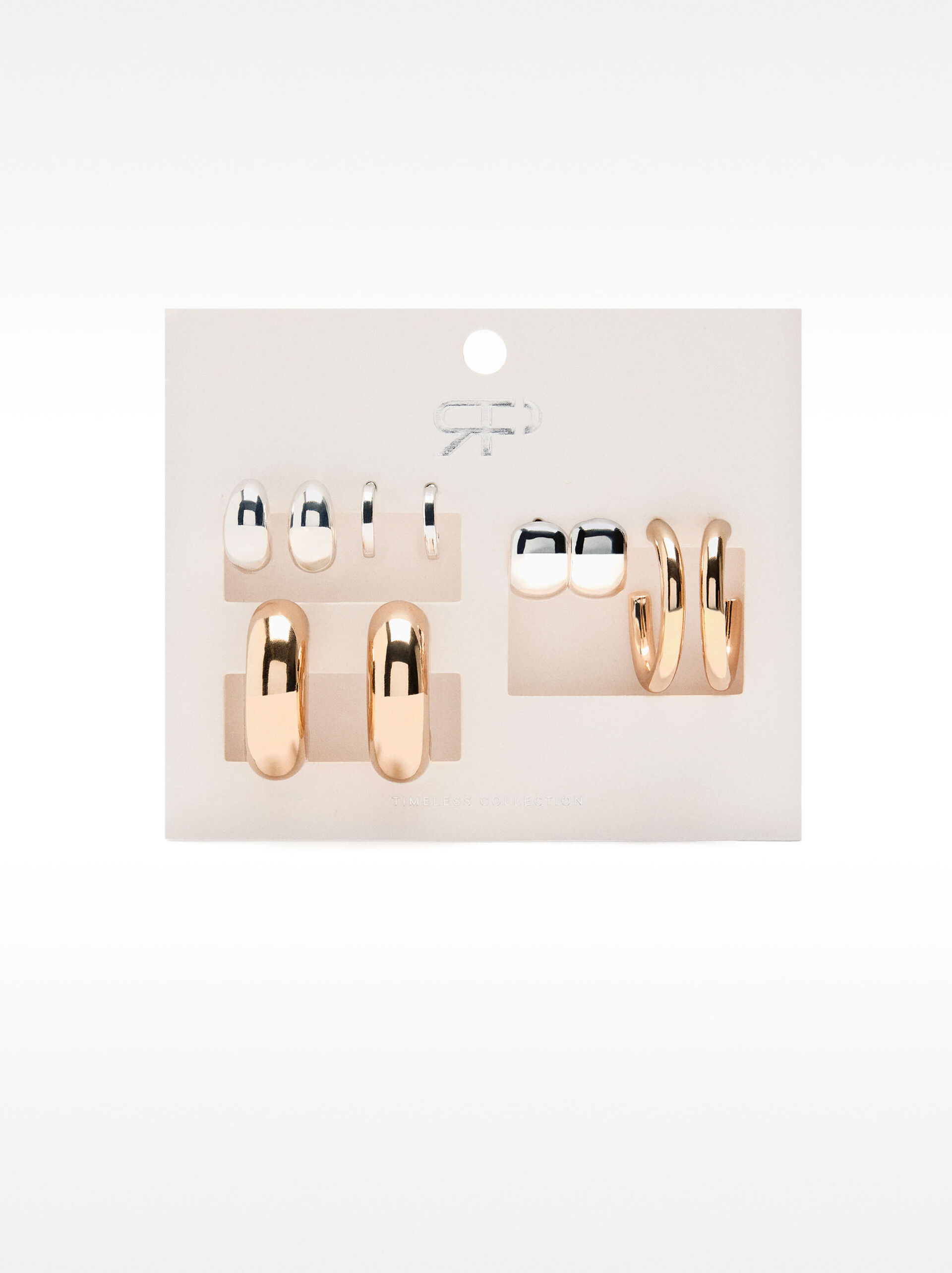 Set with bicolor earrings image number 3.0