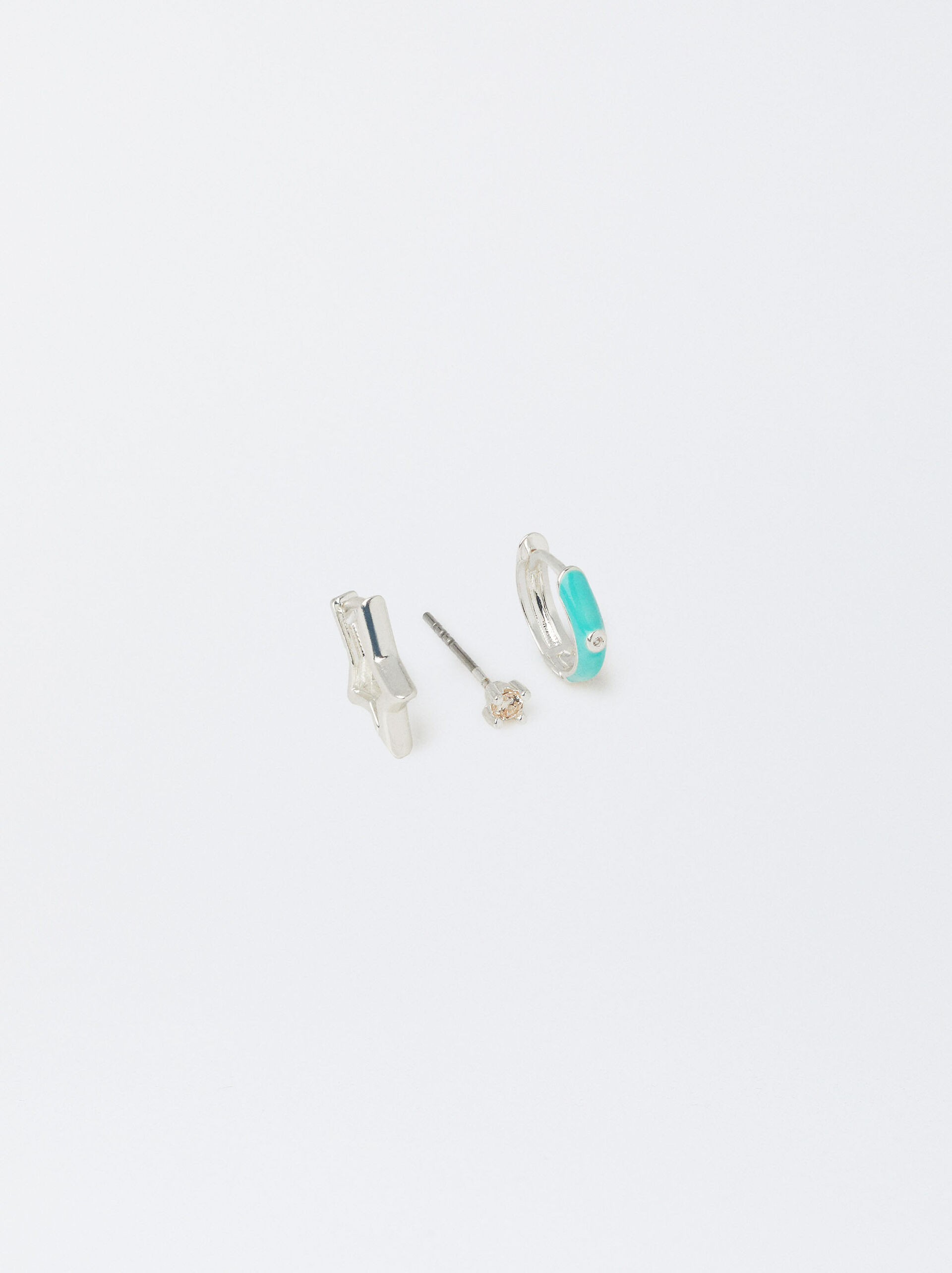Set Of Enamel Earrings image number 0.0