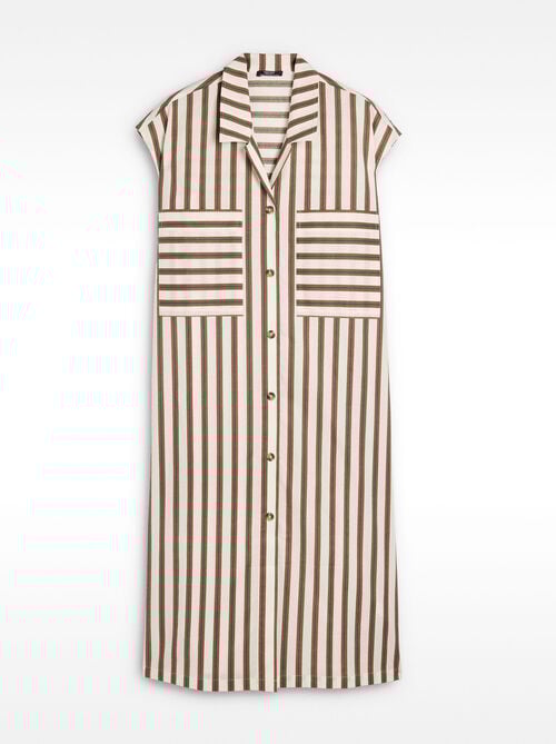 Vestido camisero 100% algodón