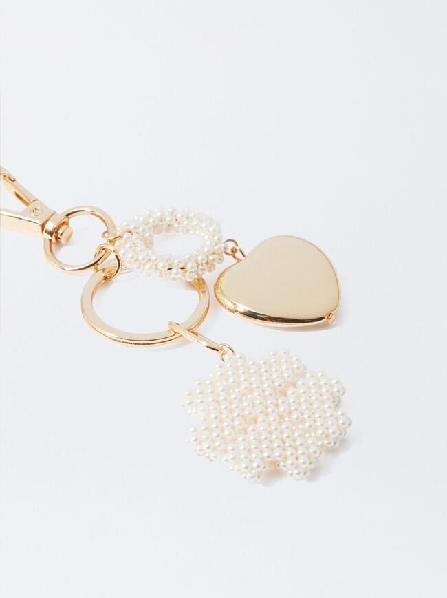 Clover Heart Keychain image number 1.0