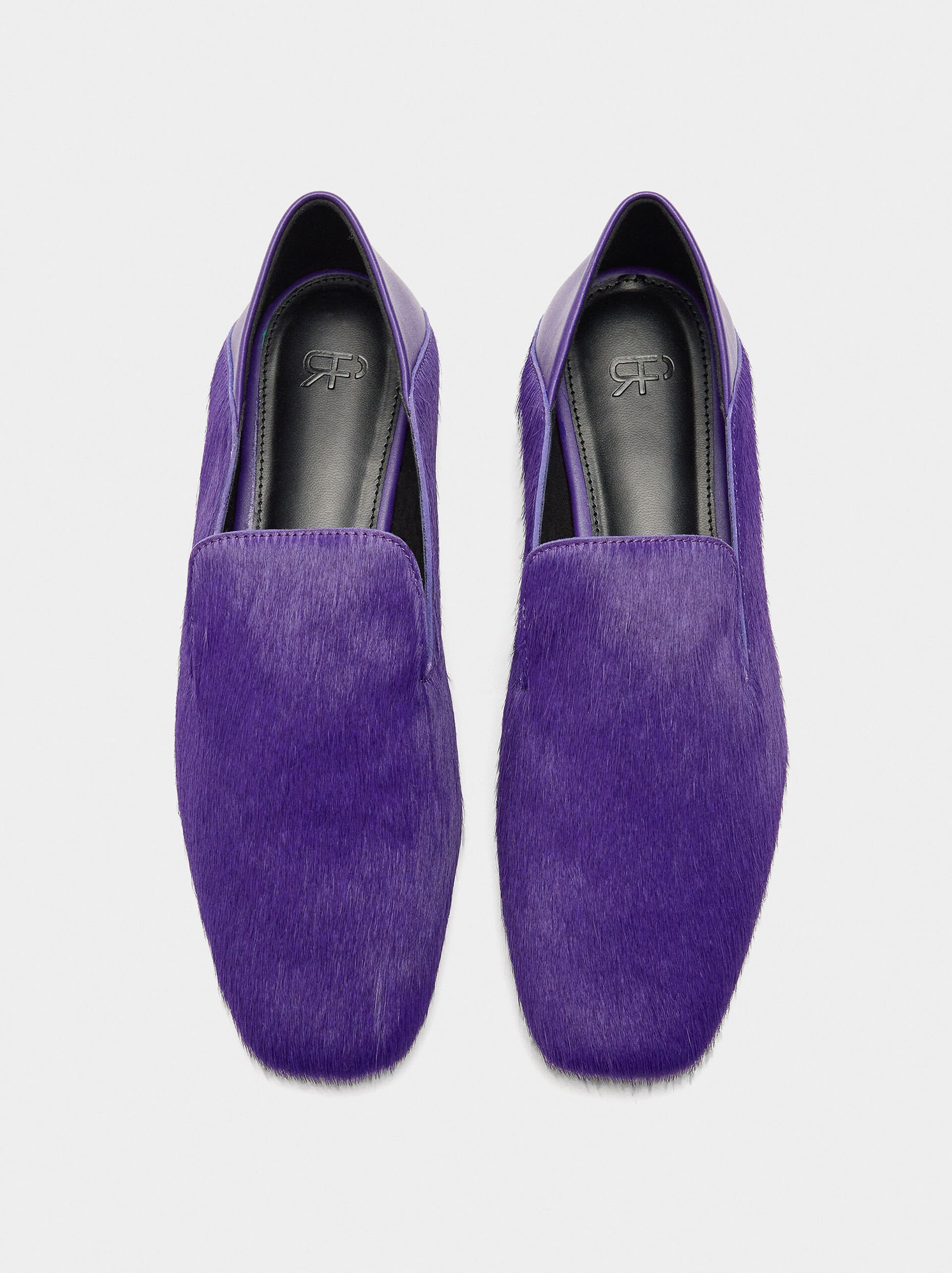 Chaussures plates en cuir image number 0.0