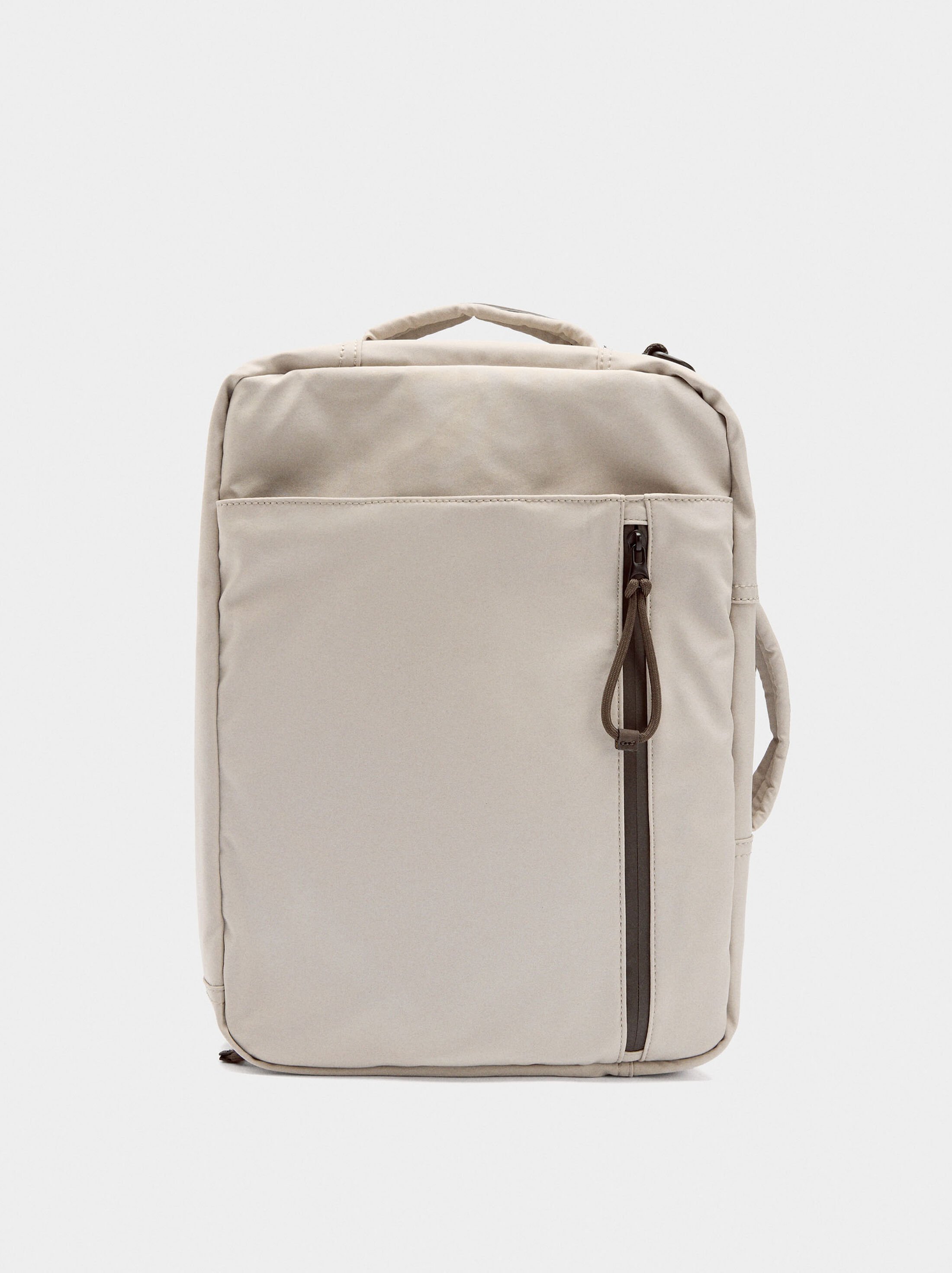 Cabin backpack with nylon image number 0.0