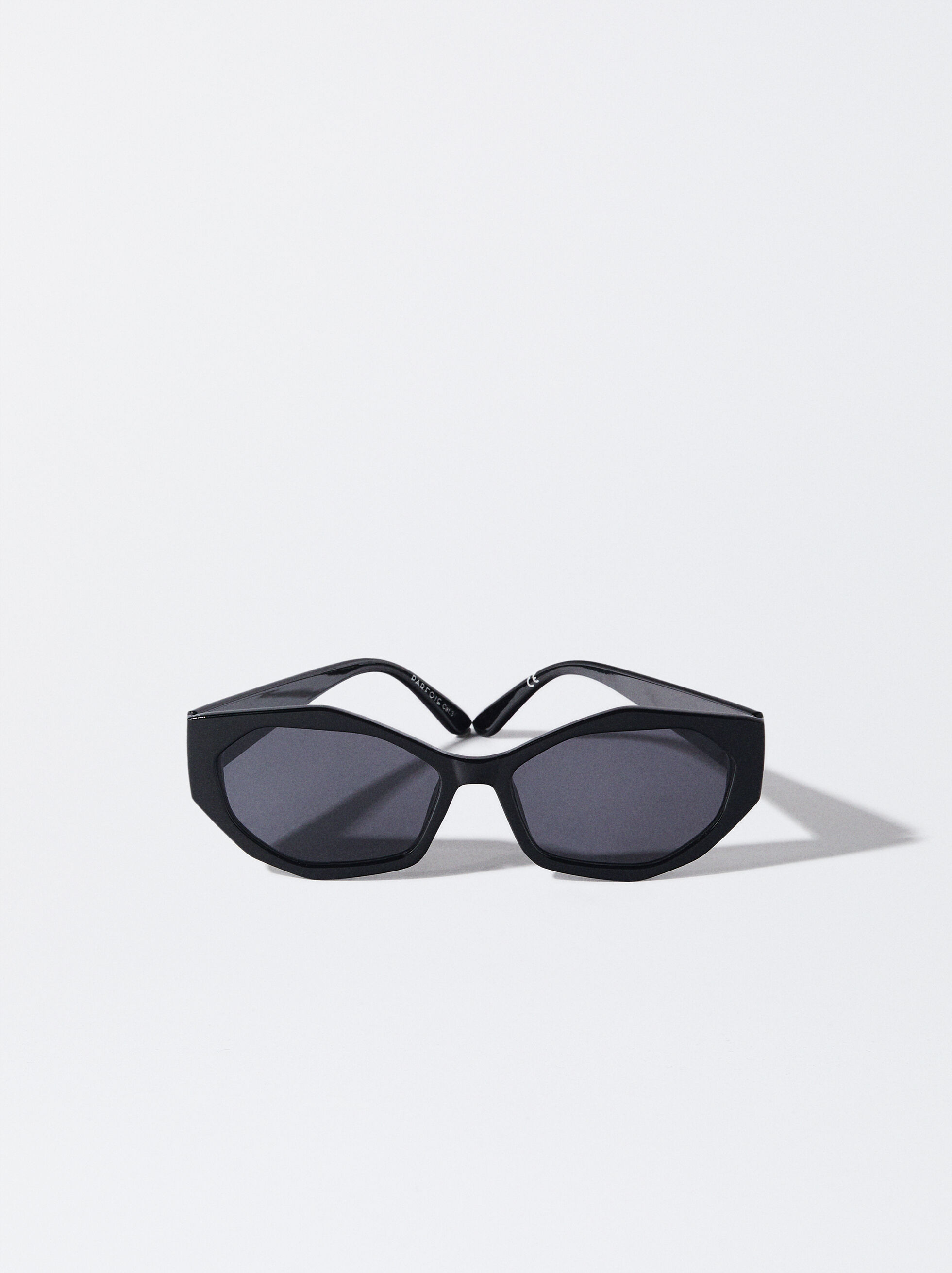 Gafas De Sol Hexagonales Negro Parfois