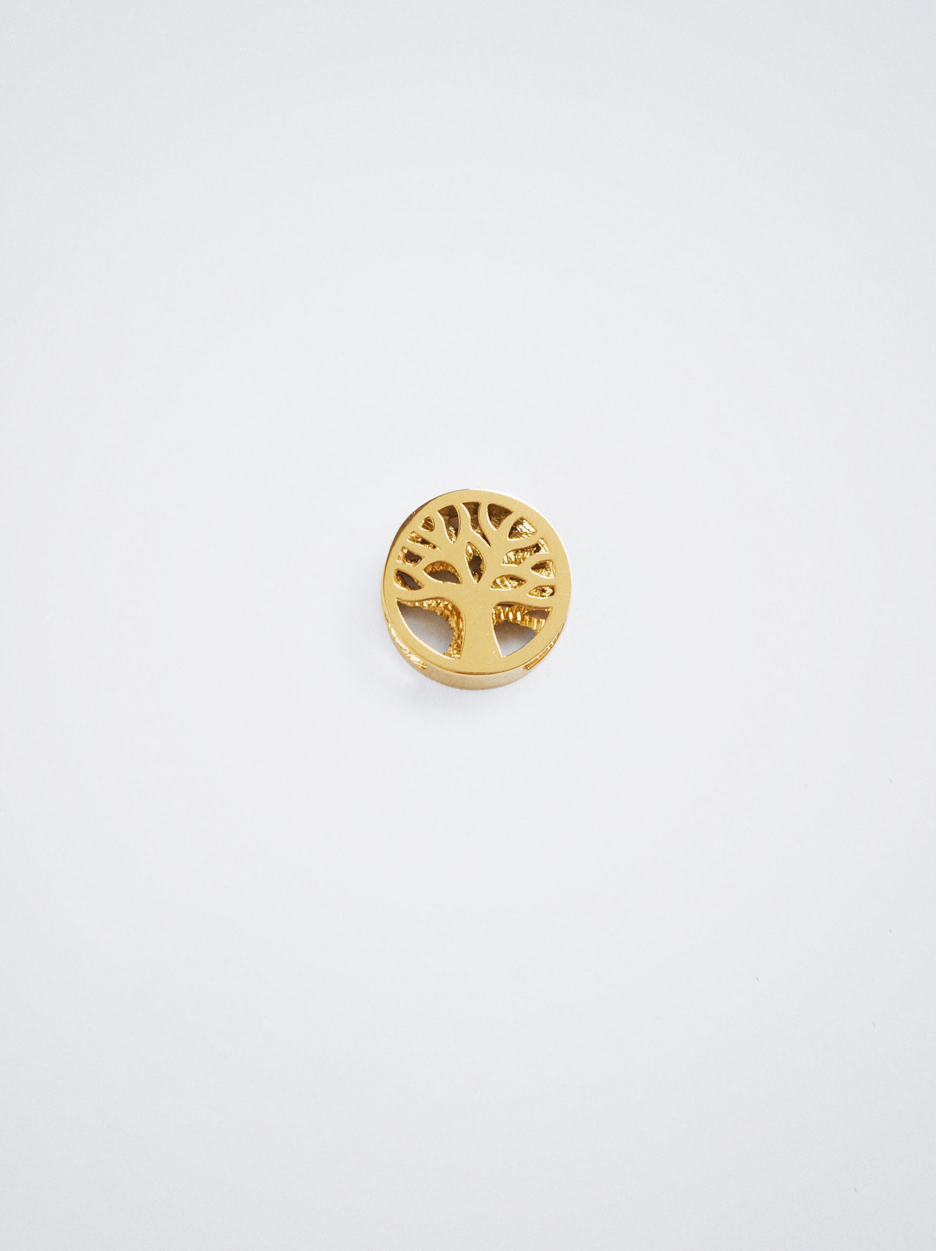 Online Exclusive - Charm En Acier Inoxydable Avec Arbre De La Vie image number 0.0