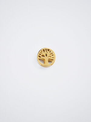 Online Exclusive - Stainless Steel Tree Of Life Charm