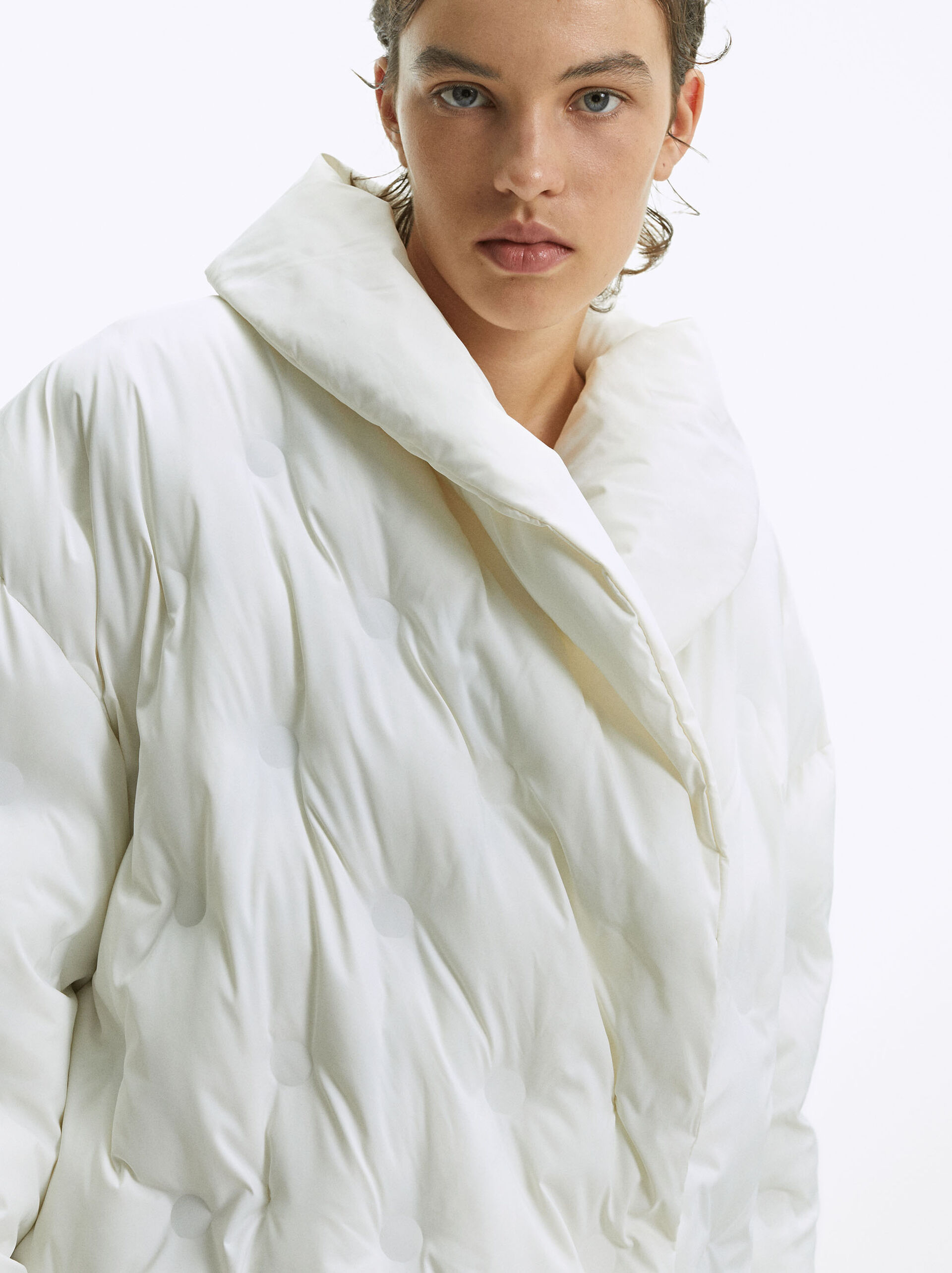 Online Exclusive - Long Padded Coat image number 2.0