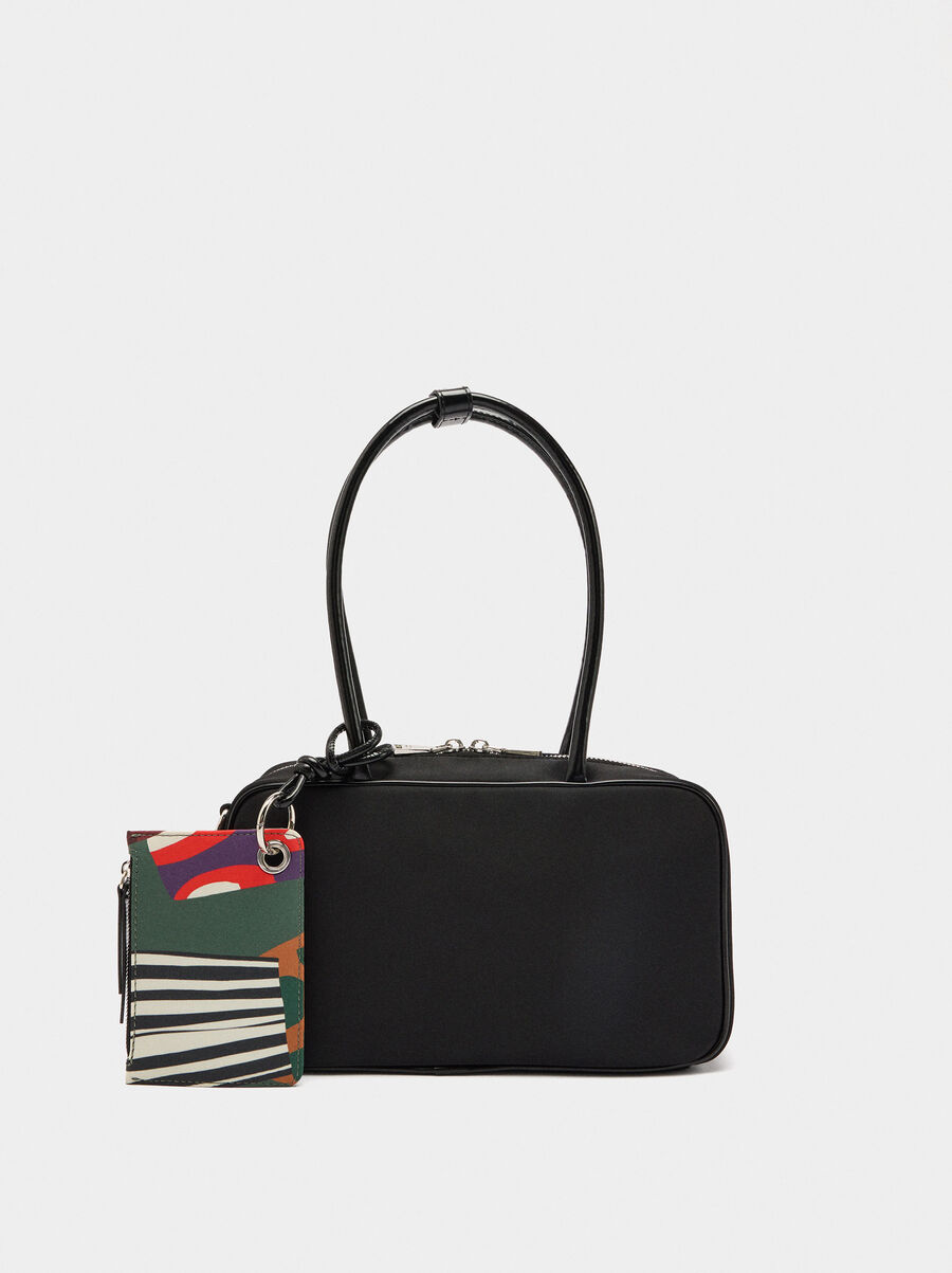 Nylon bowling bag with pendant