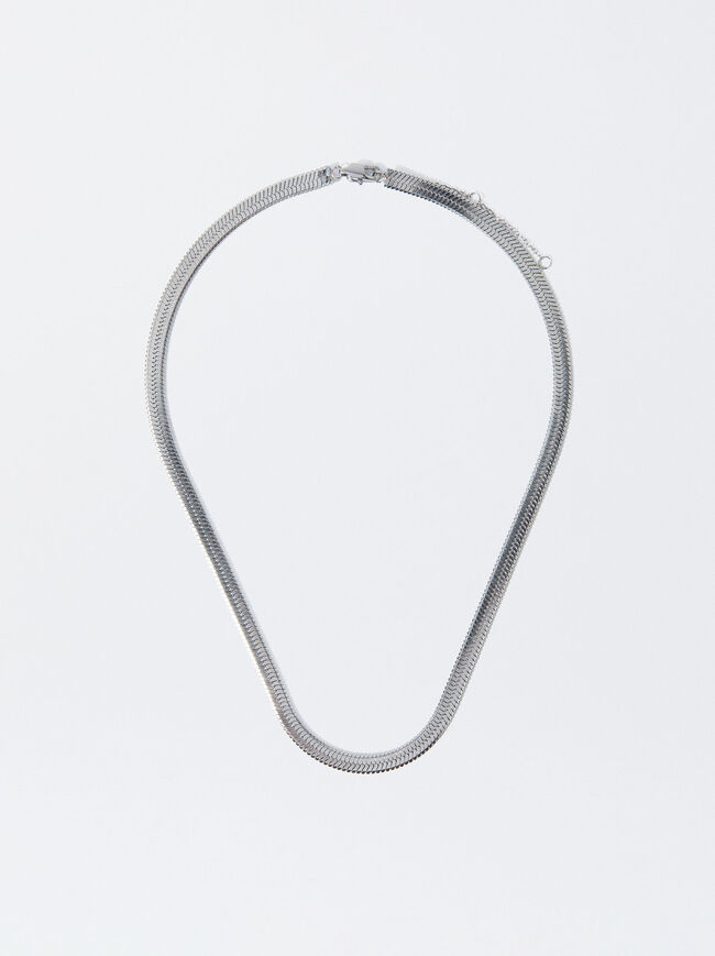 Personalisierte Stahl-Halskette image number 2.0