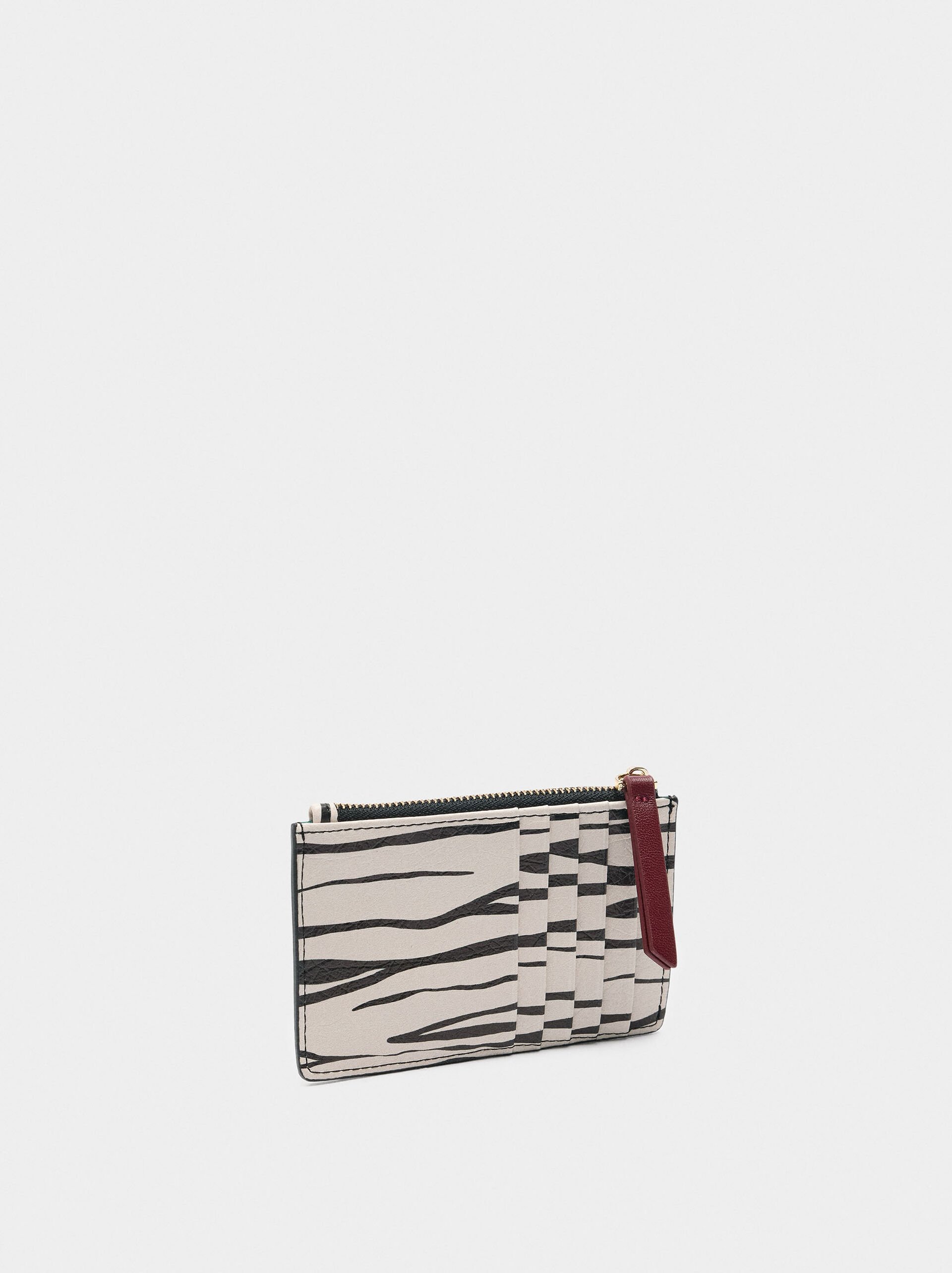 Printed animal card holder image number 2.0