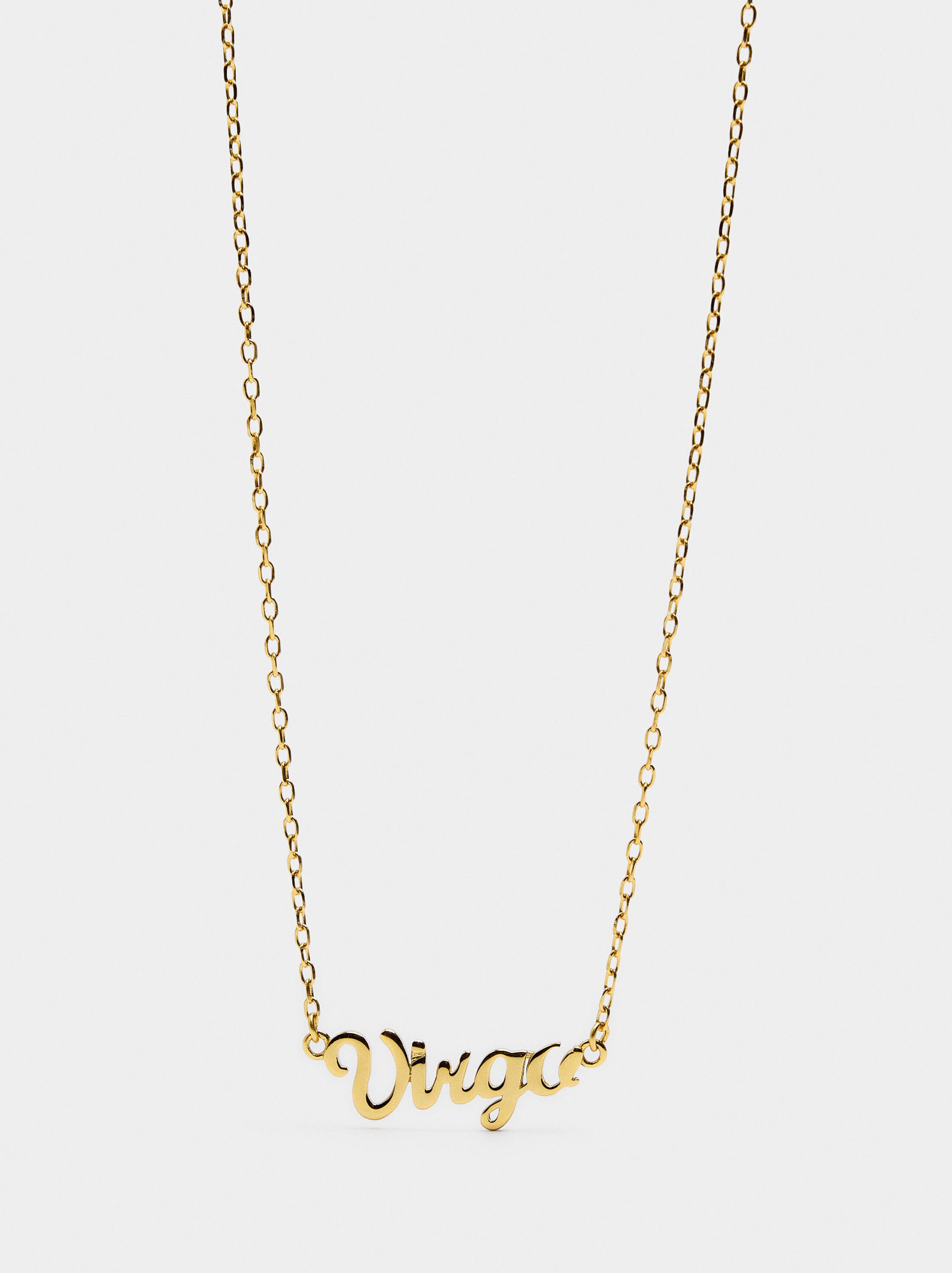 Necklace with zodiac sign LIBRA - 925 sterling silver image number 0.0