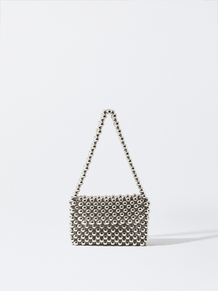 Sac Avec Pièces Métalliques, Argent, hi-res