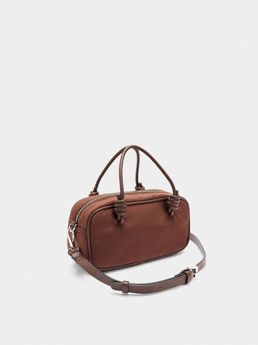 Bolso bowling de nylon