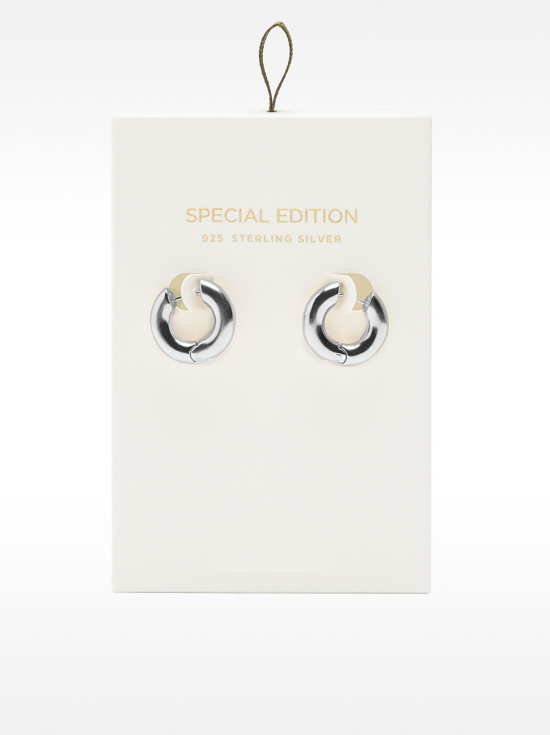 Creoles maxi tubulars – plata de llei 925 image number 4.0