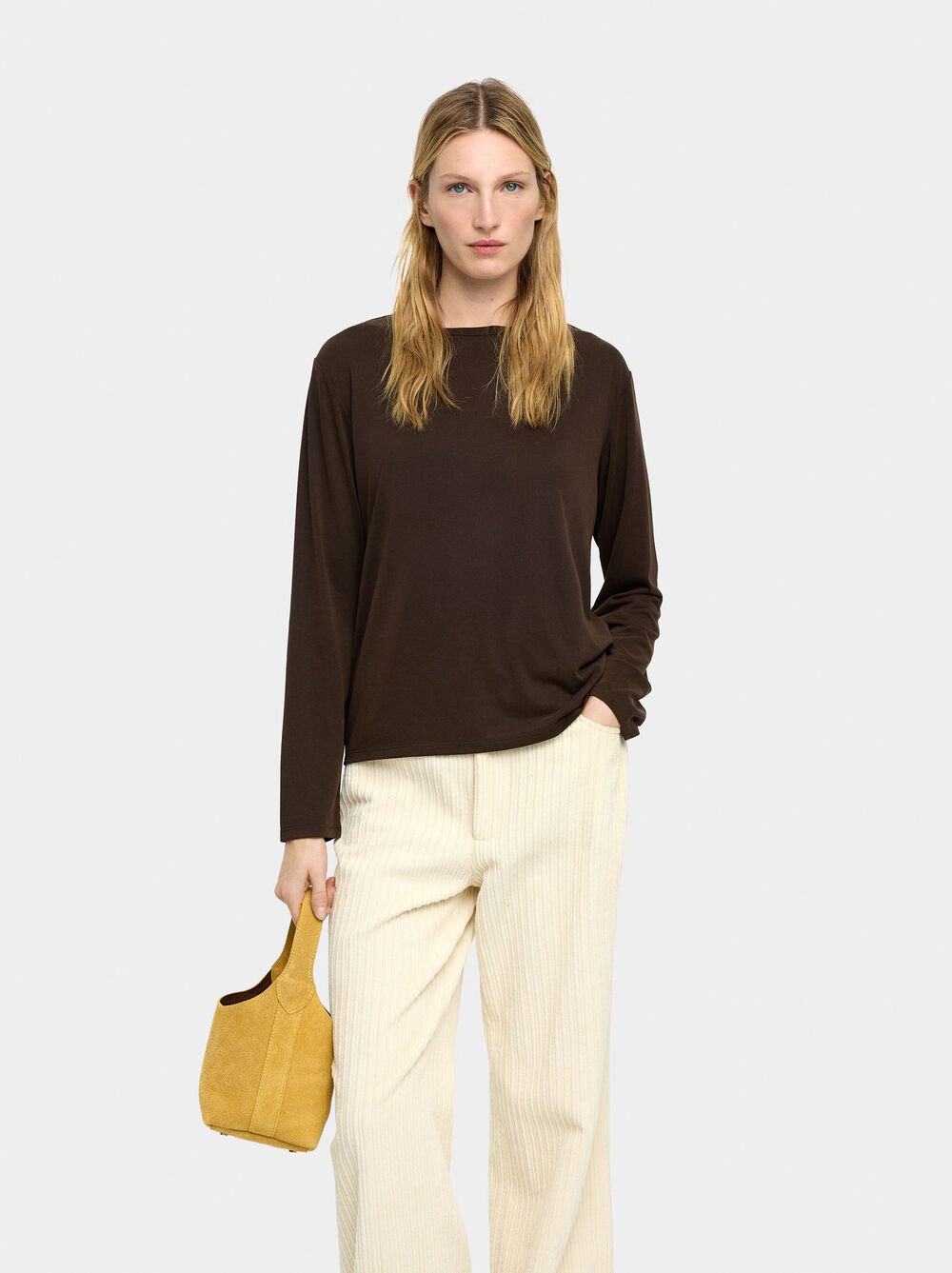 T-shirt with long sleeves