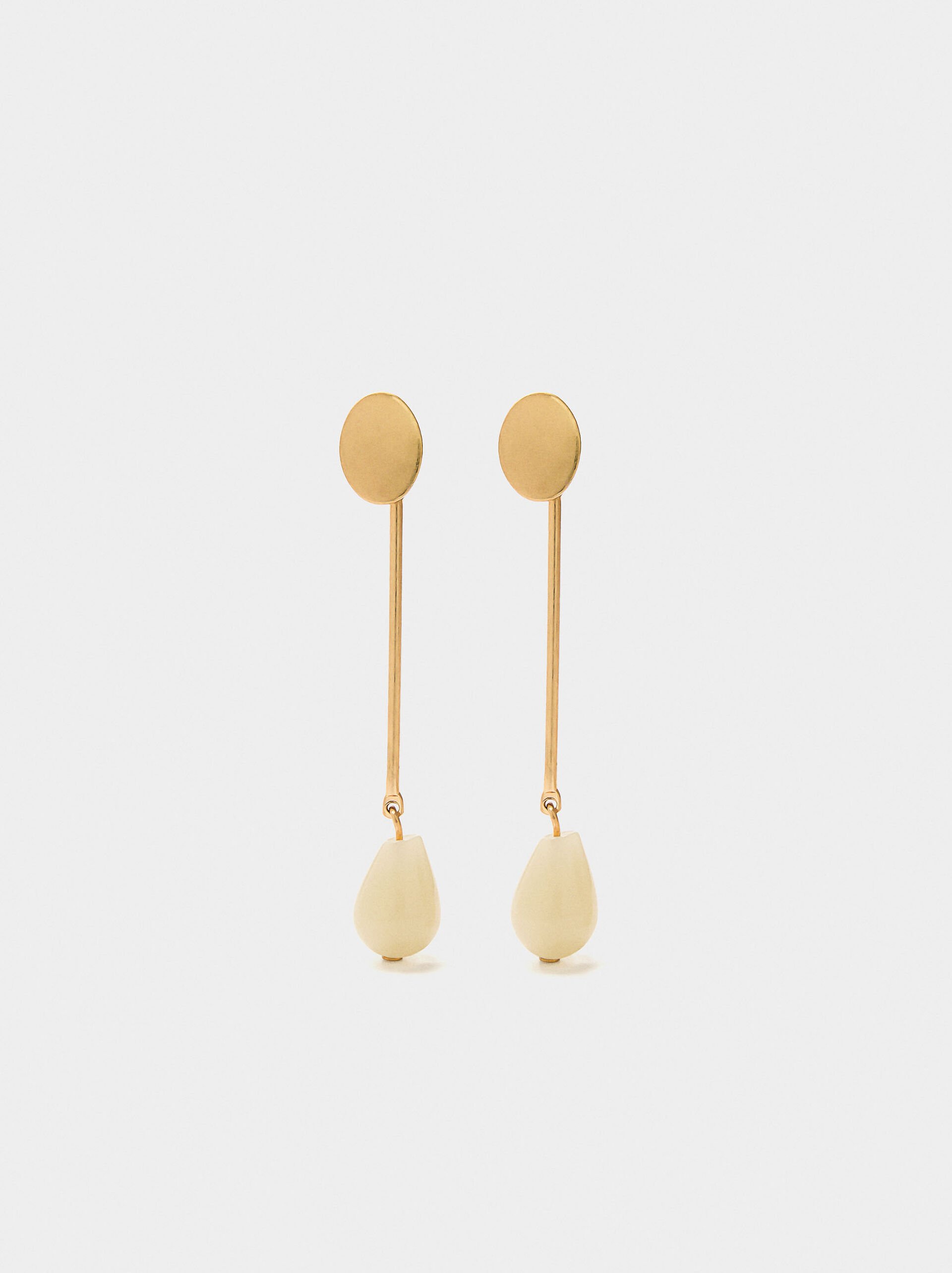 Long earrings with drop image number 0.0