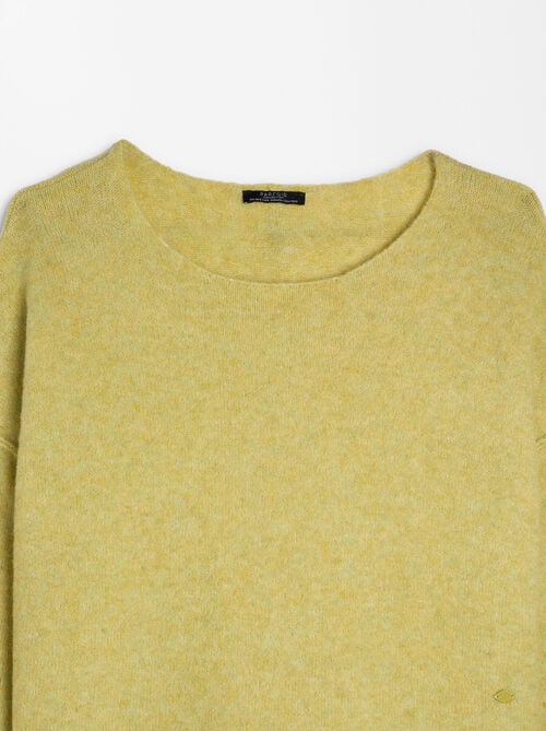 Strickpullover mit Wolle