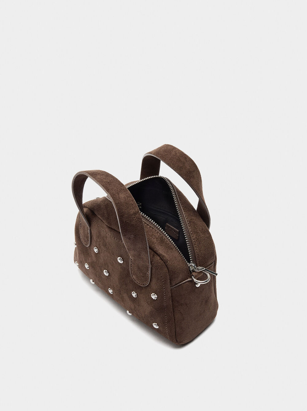 Tote bag with metallic details