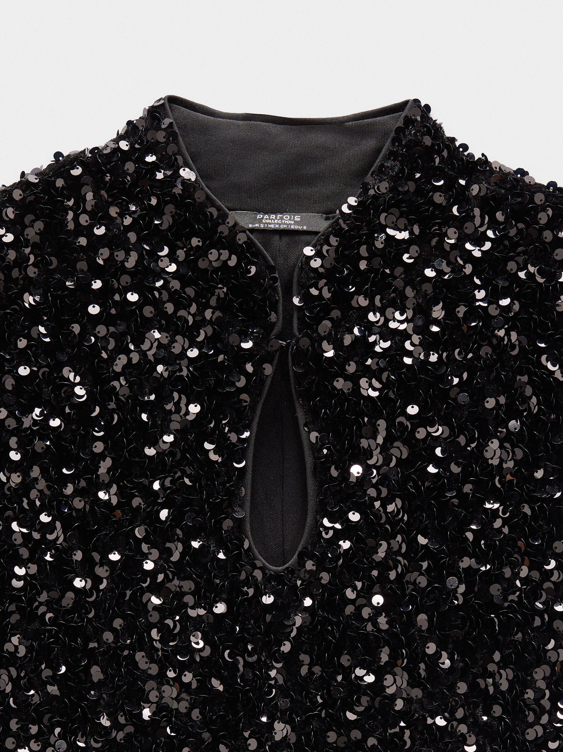 Langes midi Kleid aus Pailletten image number 5.0