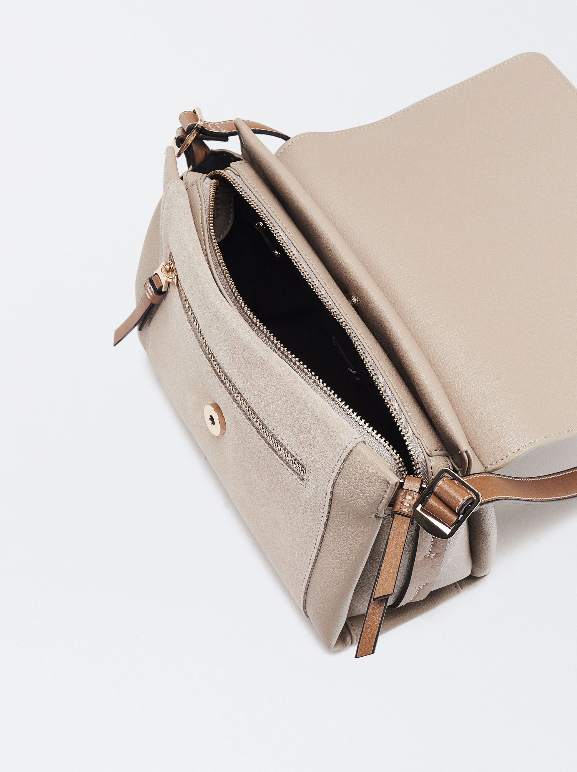 Sac beige daim shop
