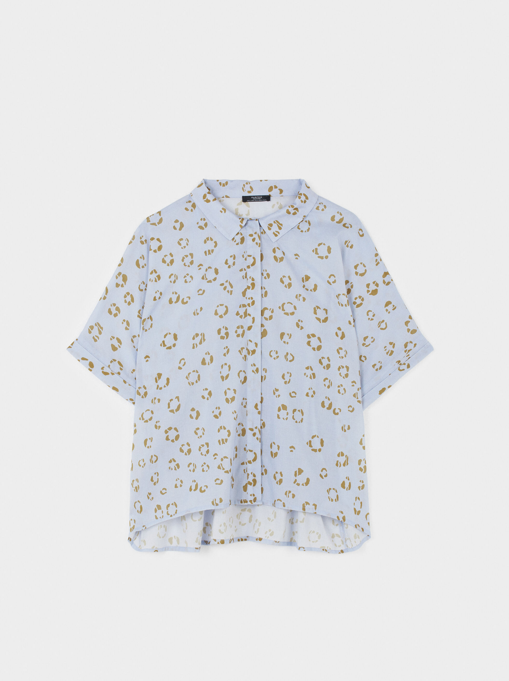 Camisa oversized estampada Sale