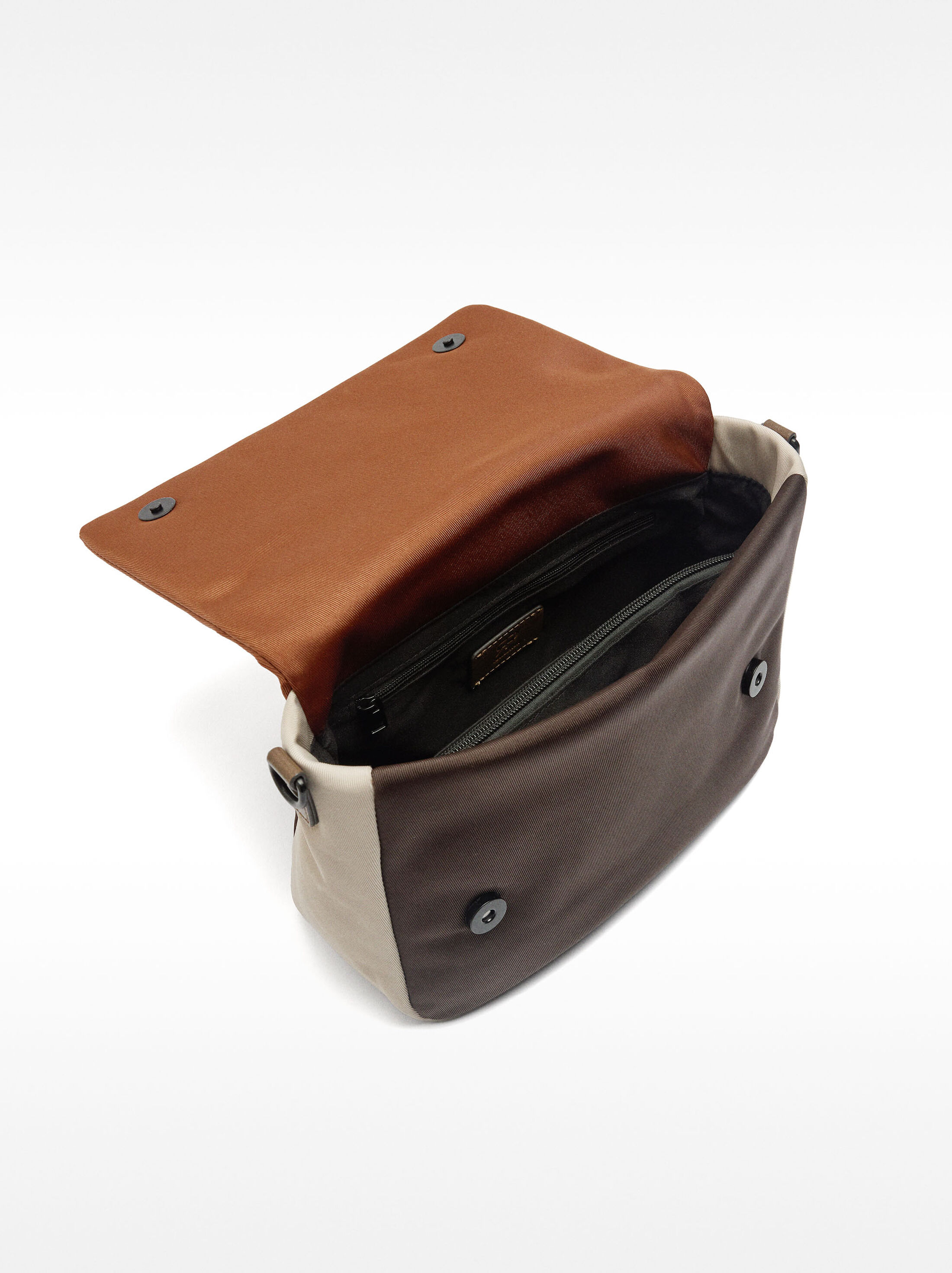 Colour block crossbody bag image number 5.0