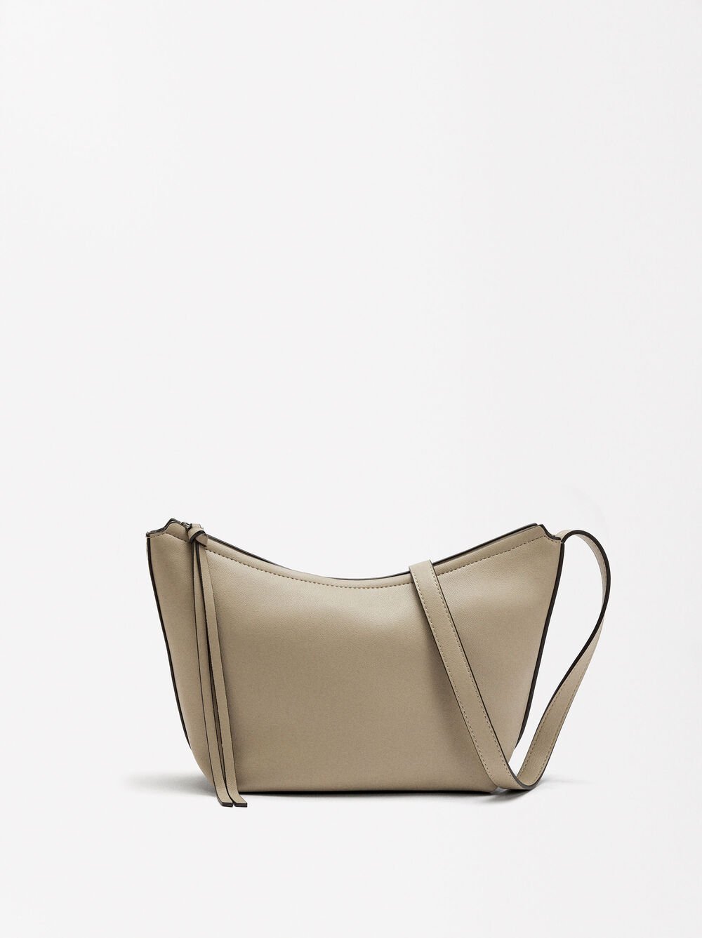 Plain crossbody bag