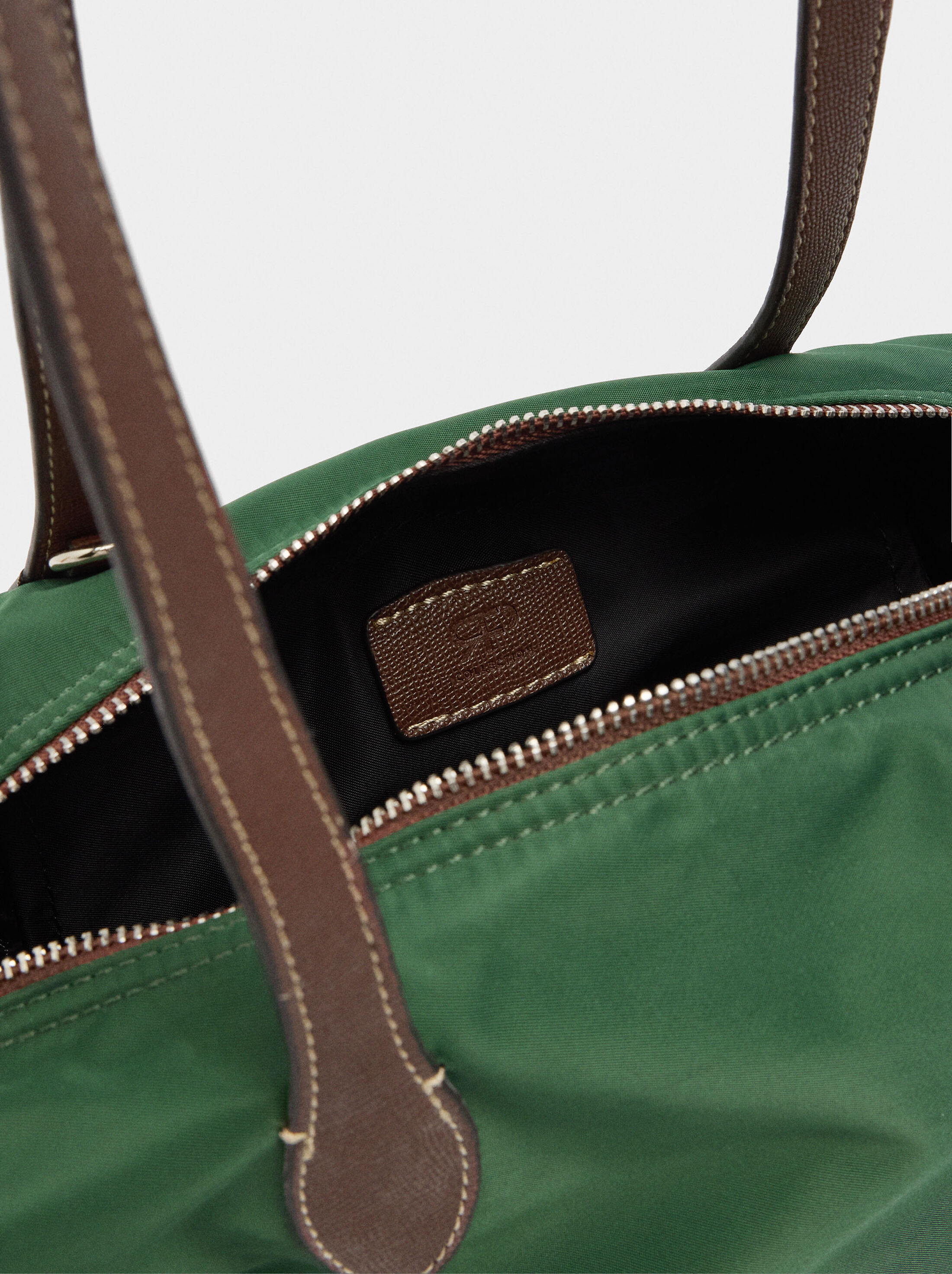 Nylon shopper bag S image number 4.0