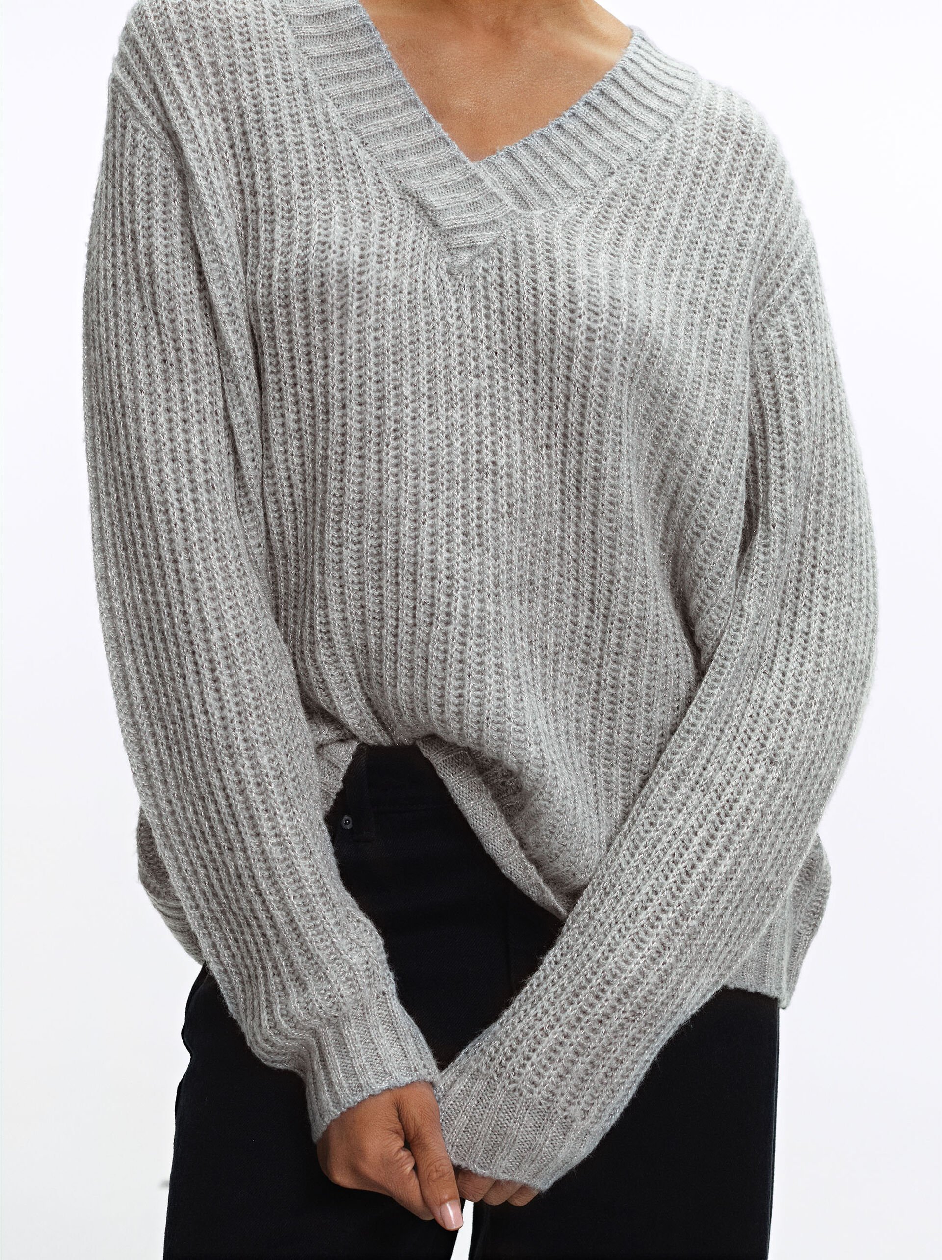 Knit Sweater With Wool image number 3.0