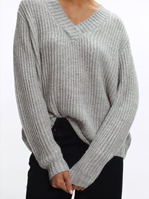 Knit Sweater With Wool image number 3.0