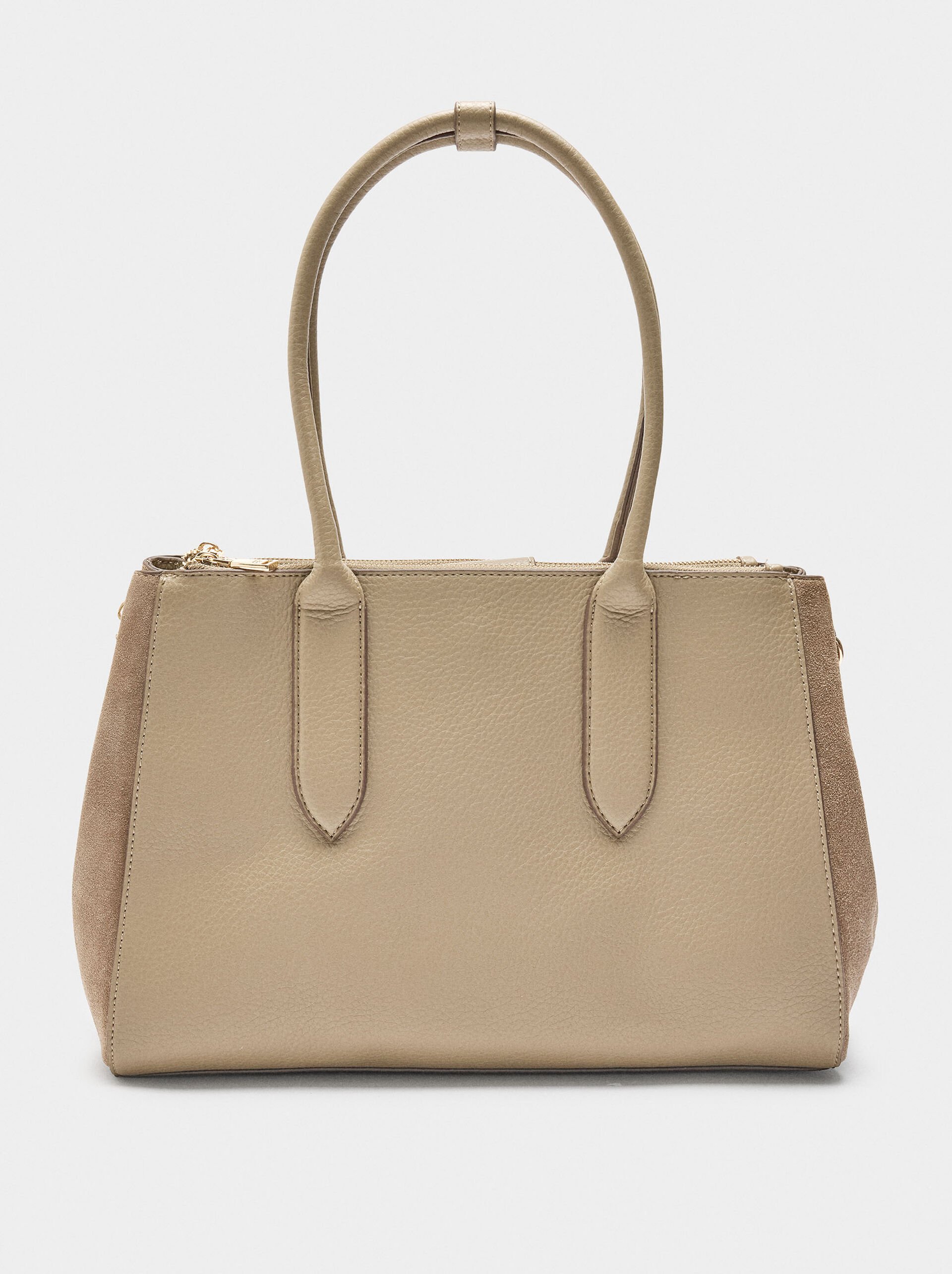 Bag for 13" laptop with leather details image number 0.0