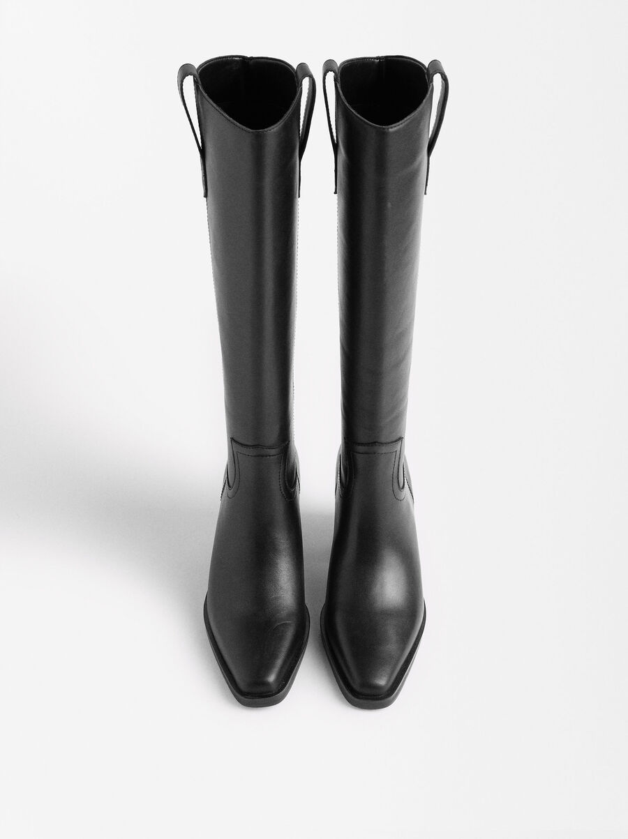 ONLINE EXCLUSIVE - High leather boots