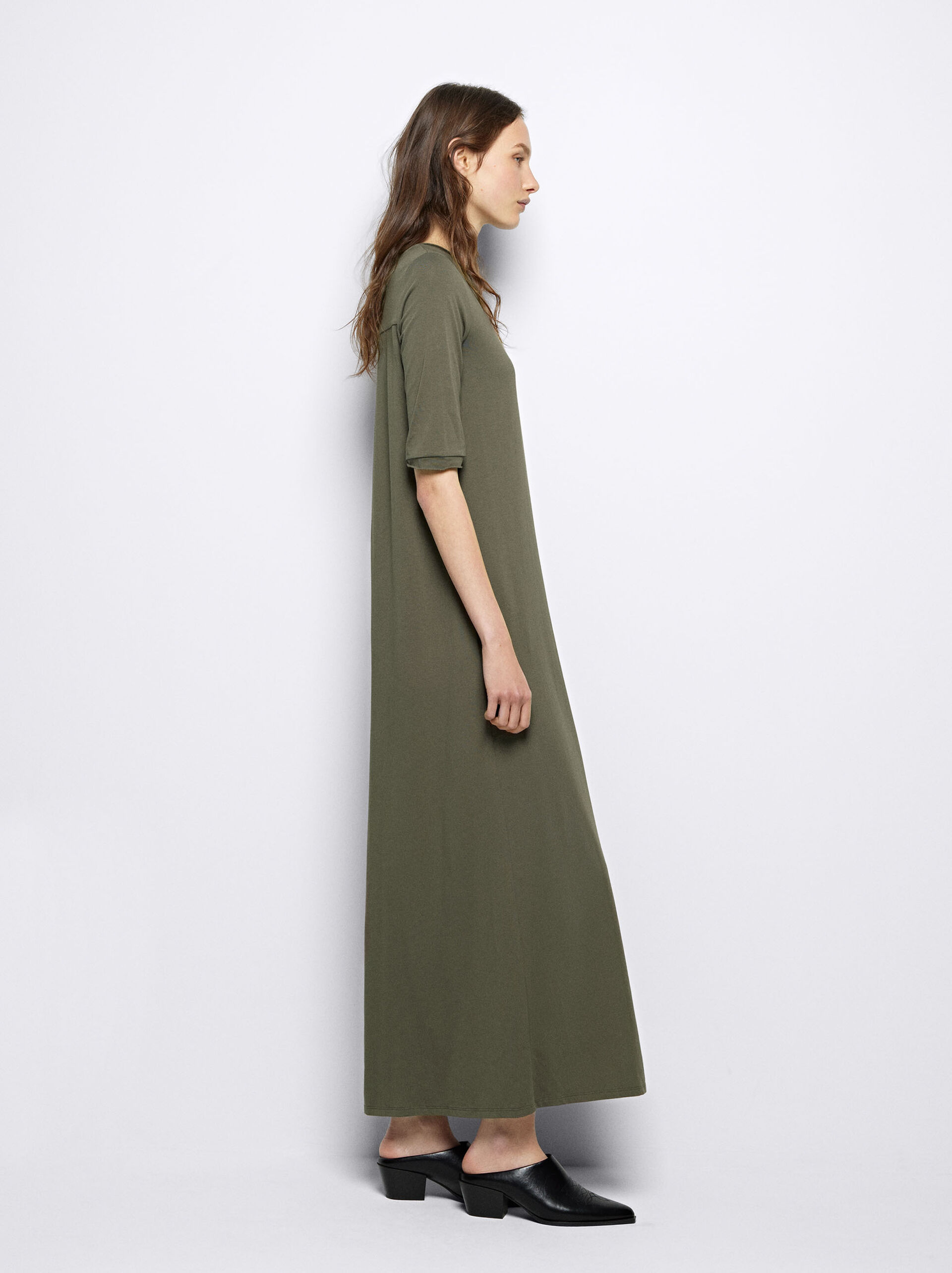 Flowy Cotton Dress image number 3.0