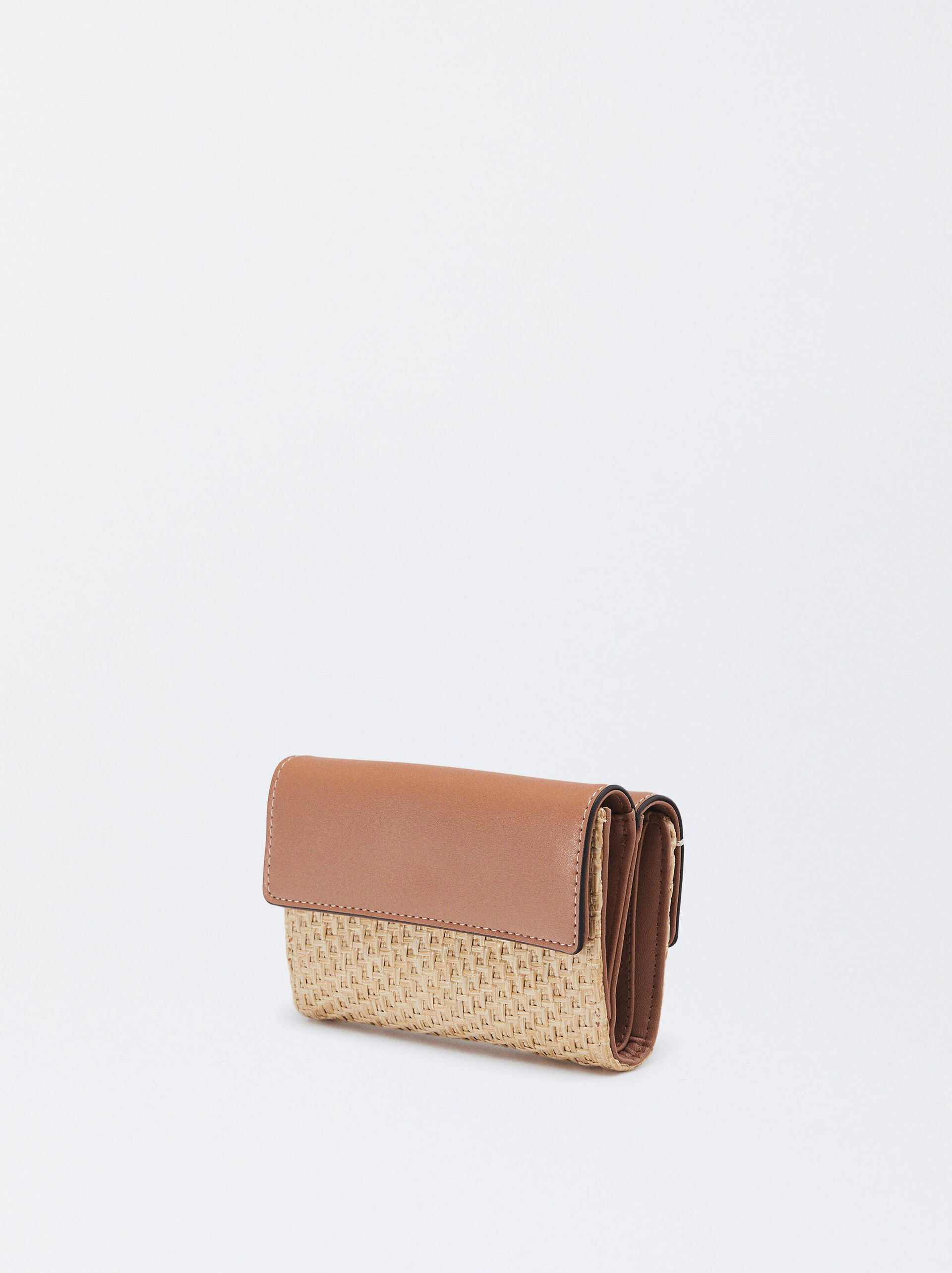 Straw-Effect Wallet image number 2.0