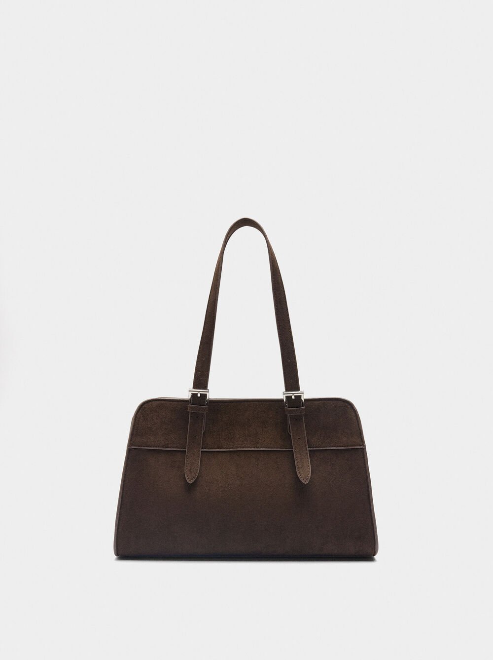 Tote bag with leather-effect