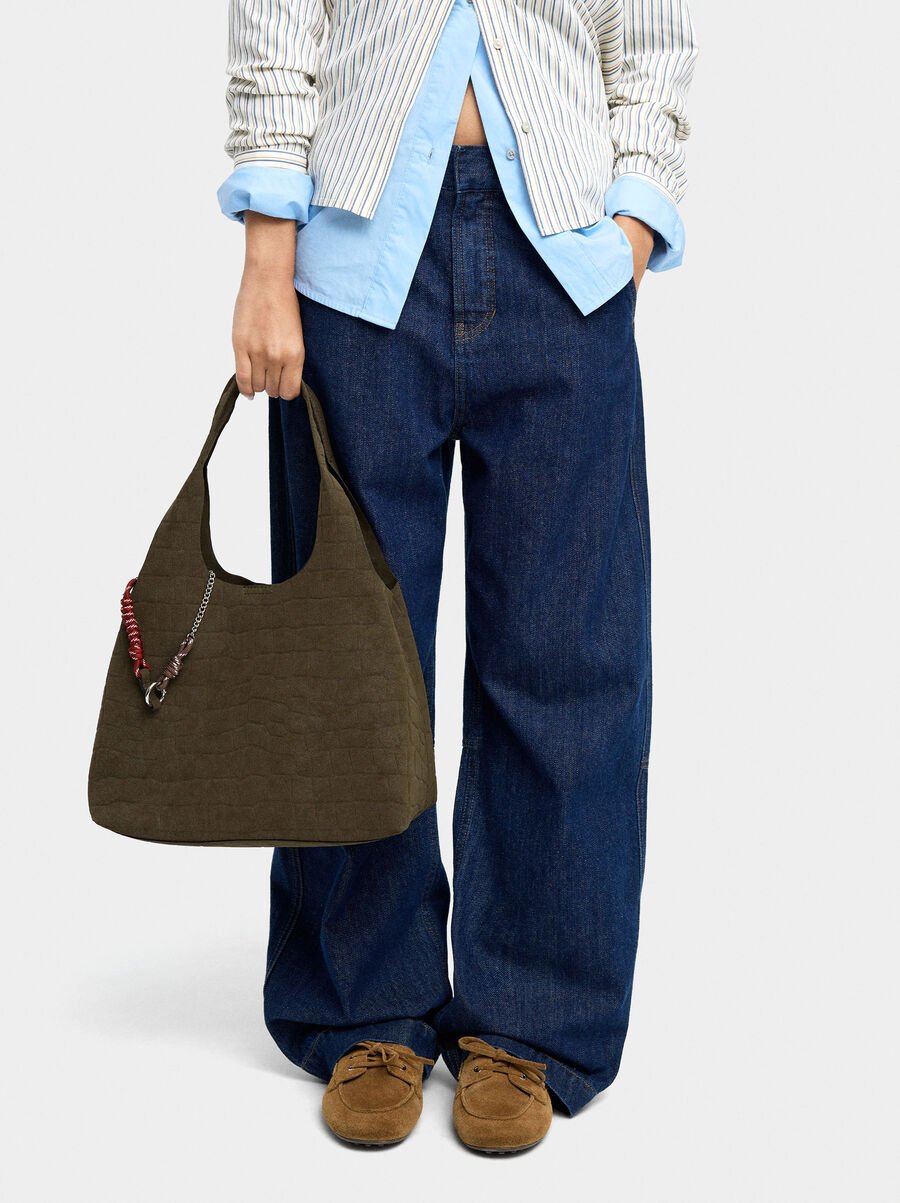 Bolso shopper grabado animal