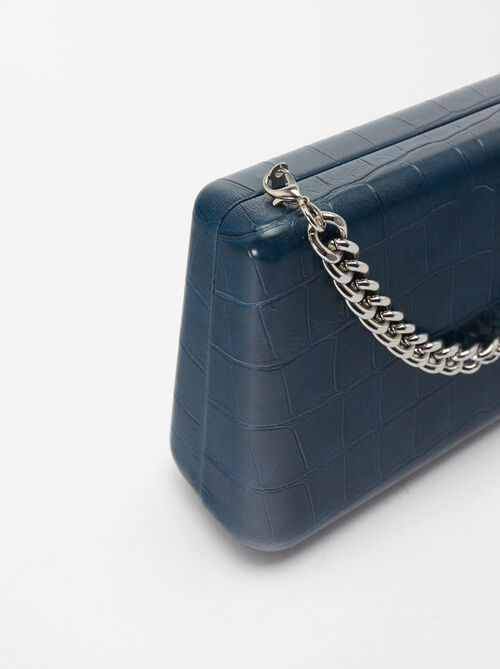 Embossed Animal Party Clutch