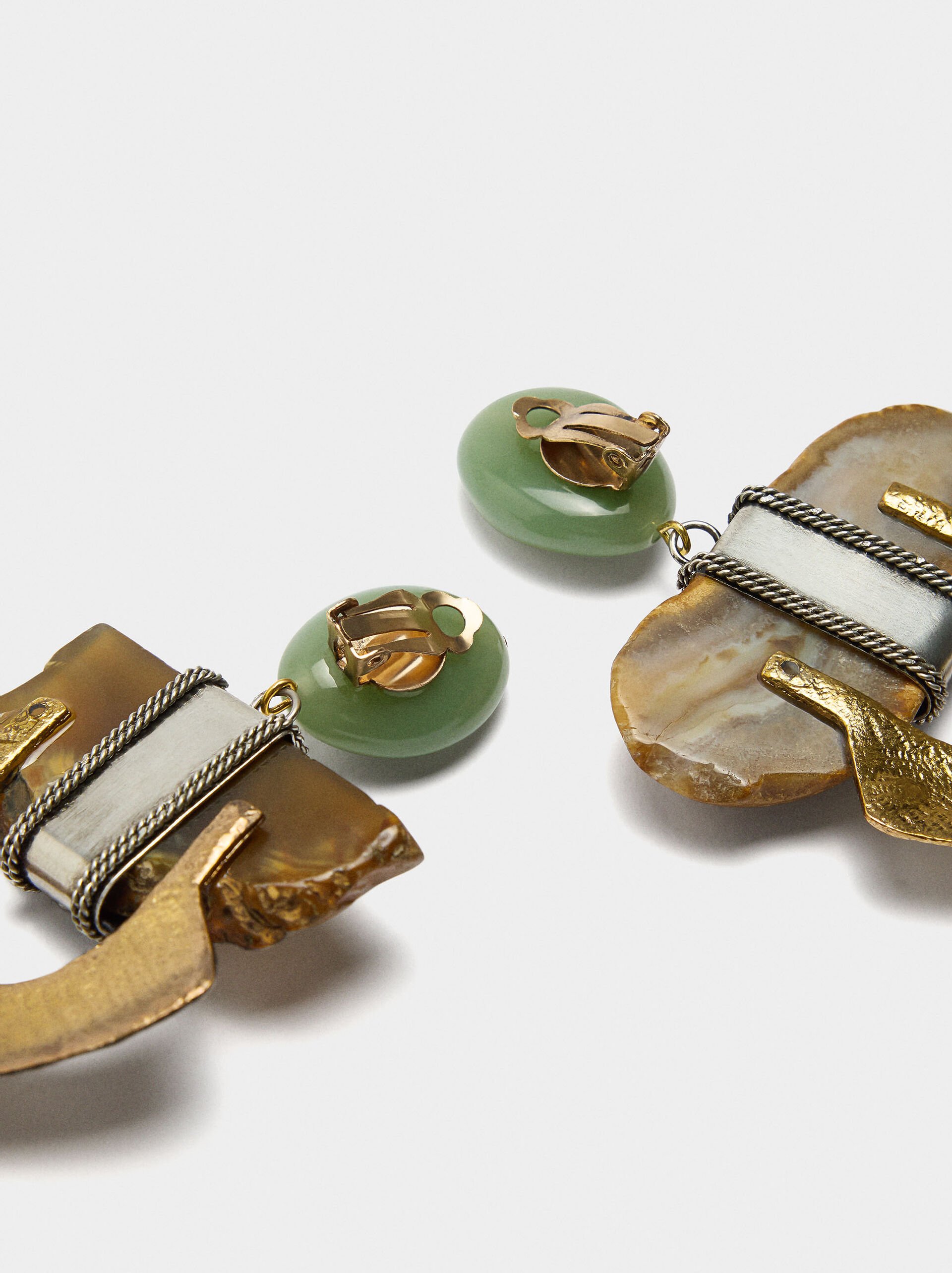 Maxi geometric earrings image number 3.0