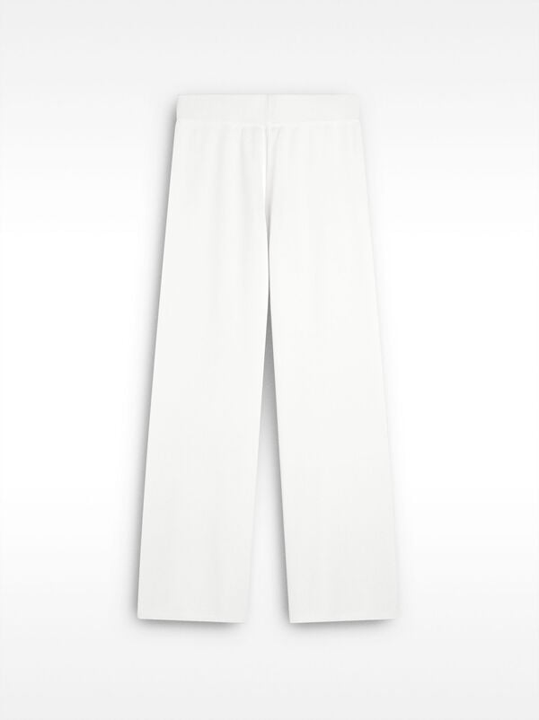 Cropped knit pants