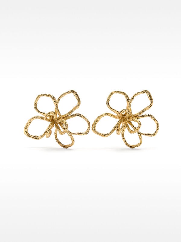 Maxi flower earrings