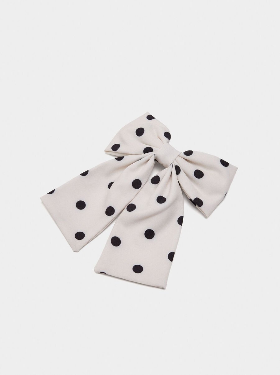 French clip with bow