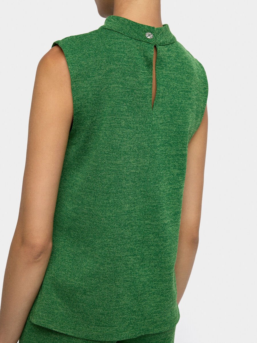 Top con textura