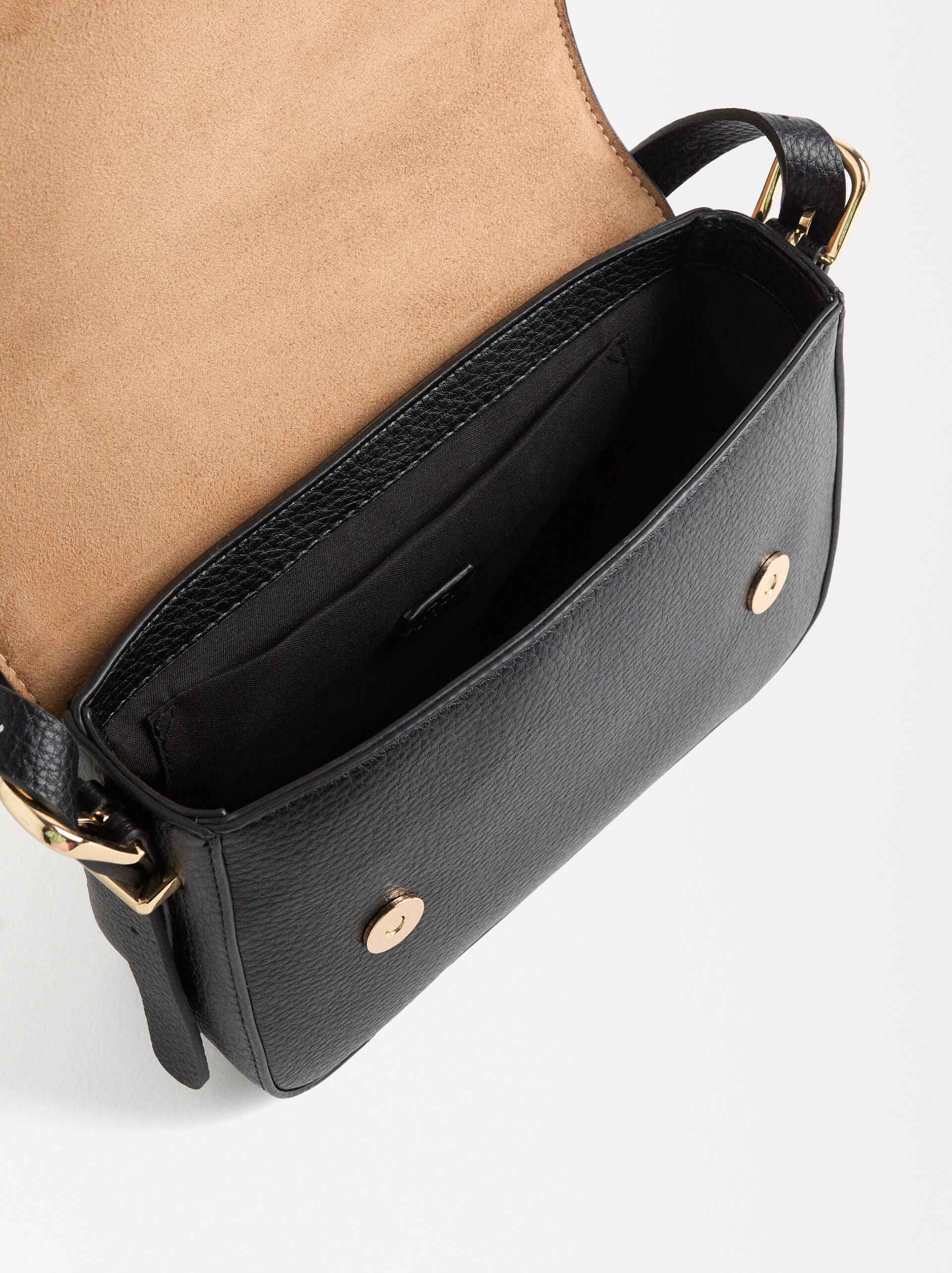 Crossbag with flap closure image number 4.0