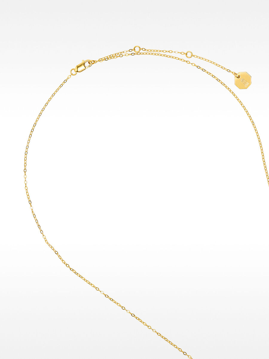 Necklace with medal - 925 sterling silver