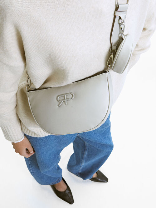 Crossbody Bag With Detachable Pendant