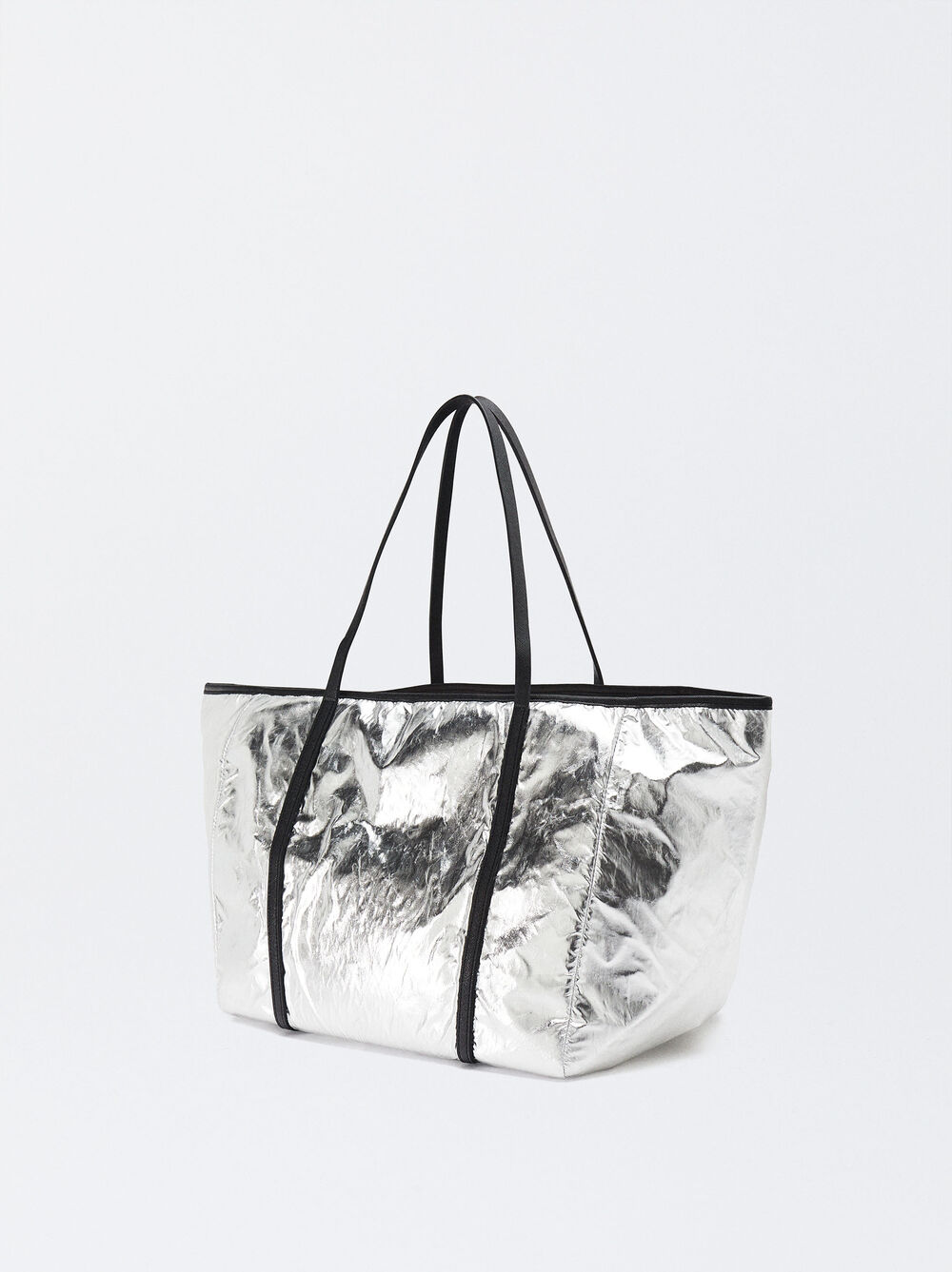 Personalized Metallic Shopper Bag L