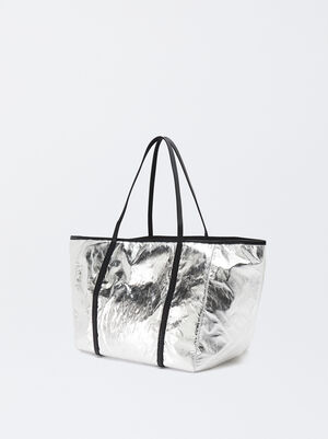 Personalized Metallic Shopper Bag L image number 3.0