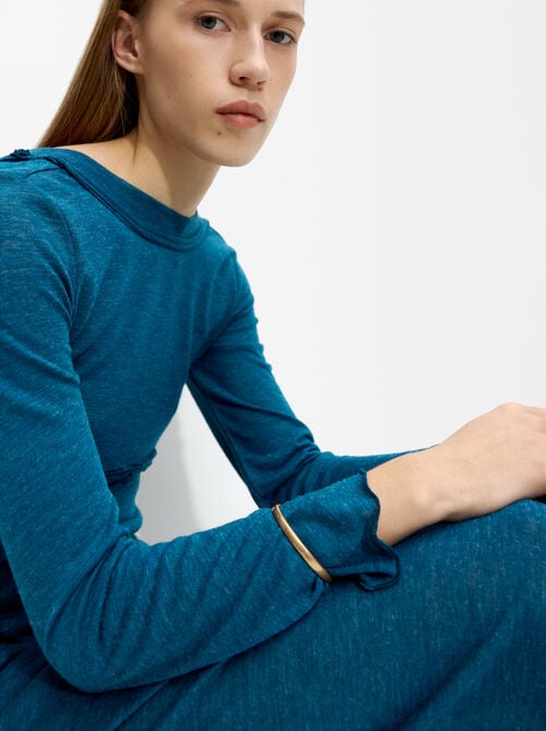 Pulsera rígida lisa