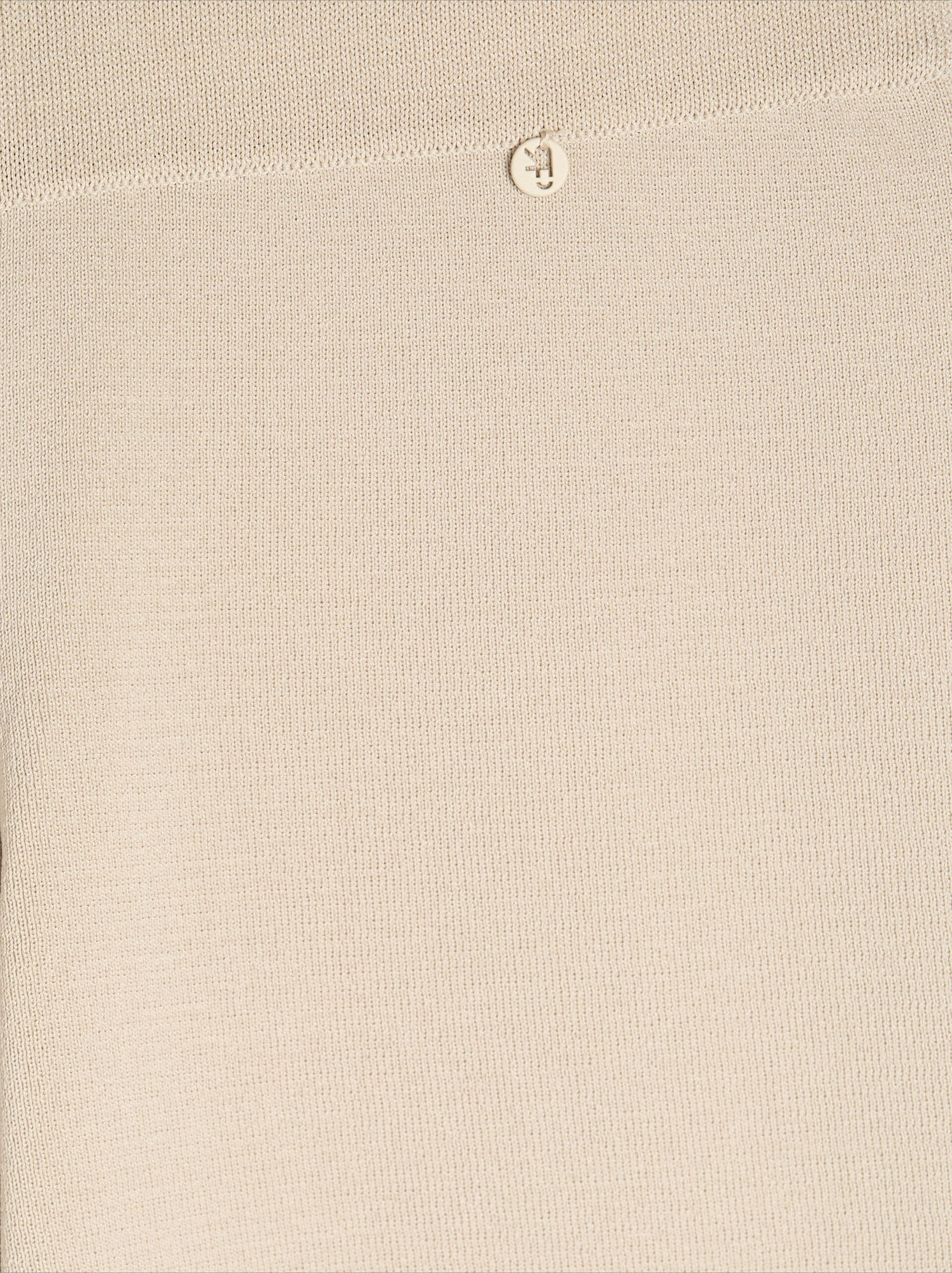 Elastic waist knit pants image number 7.0